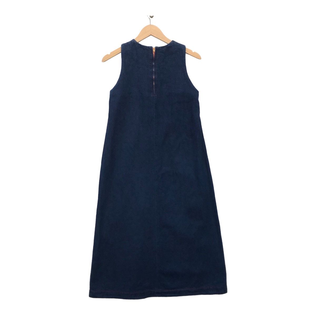 Nepenthes Hogg’s by Nepenthes Sleeveless Long Denim Dress Size S / US 4 / IT 40 - 6 Thumbnail