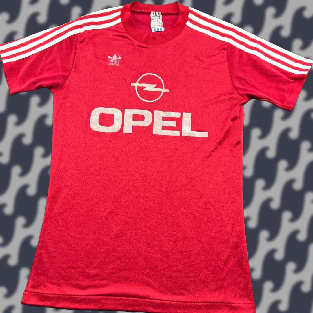 Adidas adidas Bayern Munich Shirt Football Jersey Mens Small Red 1990s Vintage (1989 1990 1991) Size US S / EU 44-46 / 1 - 1 Thumbnail