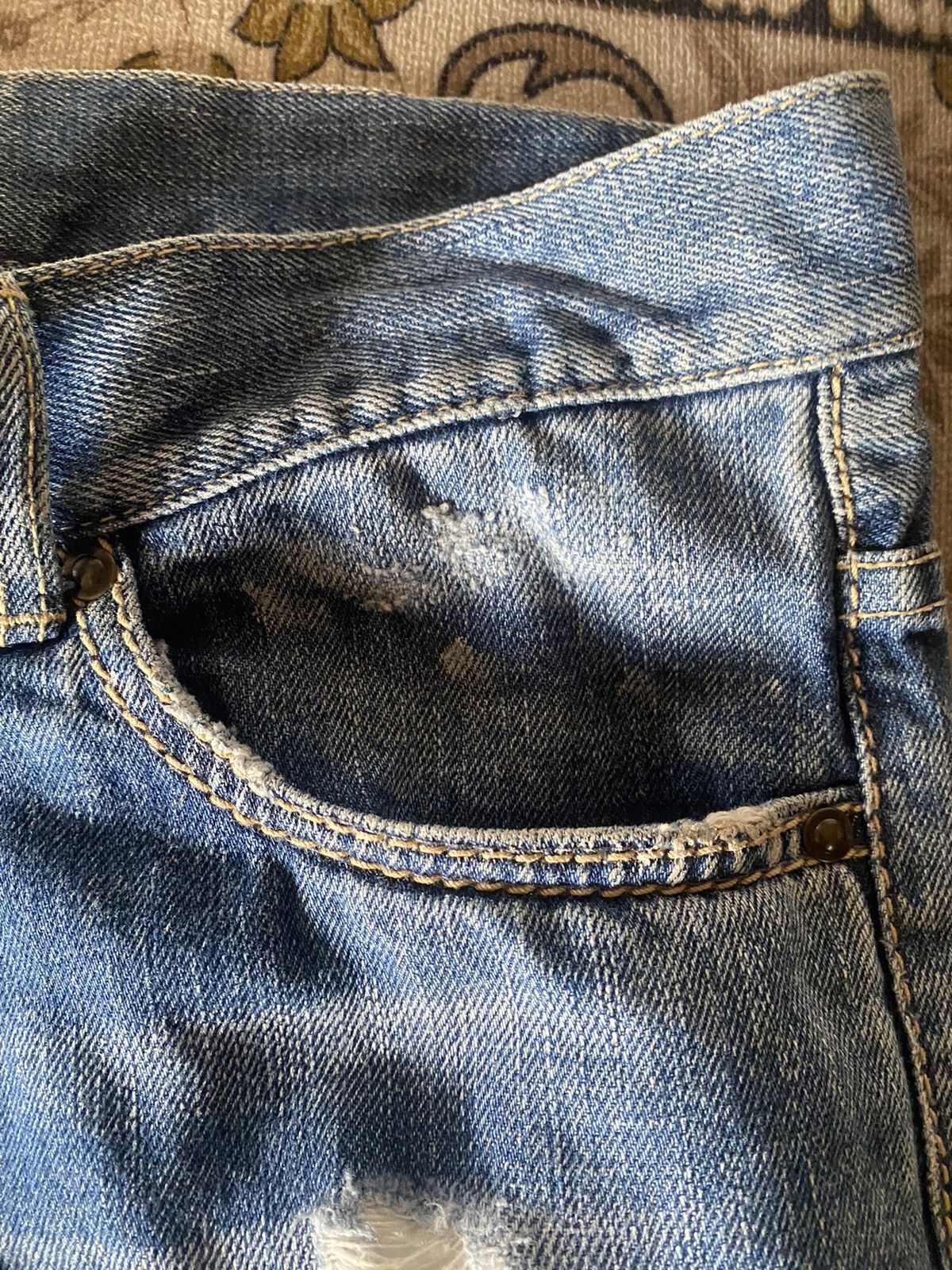 Japanese Brand × LOWRYS FARM × Vintage Vintage Japanese Brand Lowrys Farm Distressed Denim Size US 30 / EU 46 - 3 Thumbnail