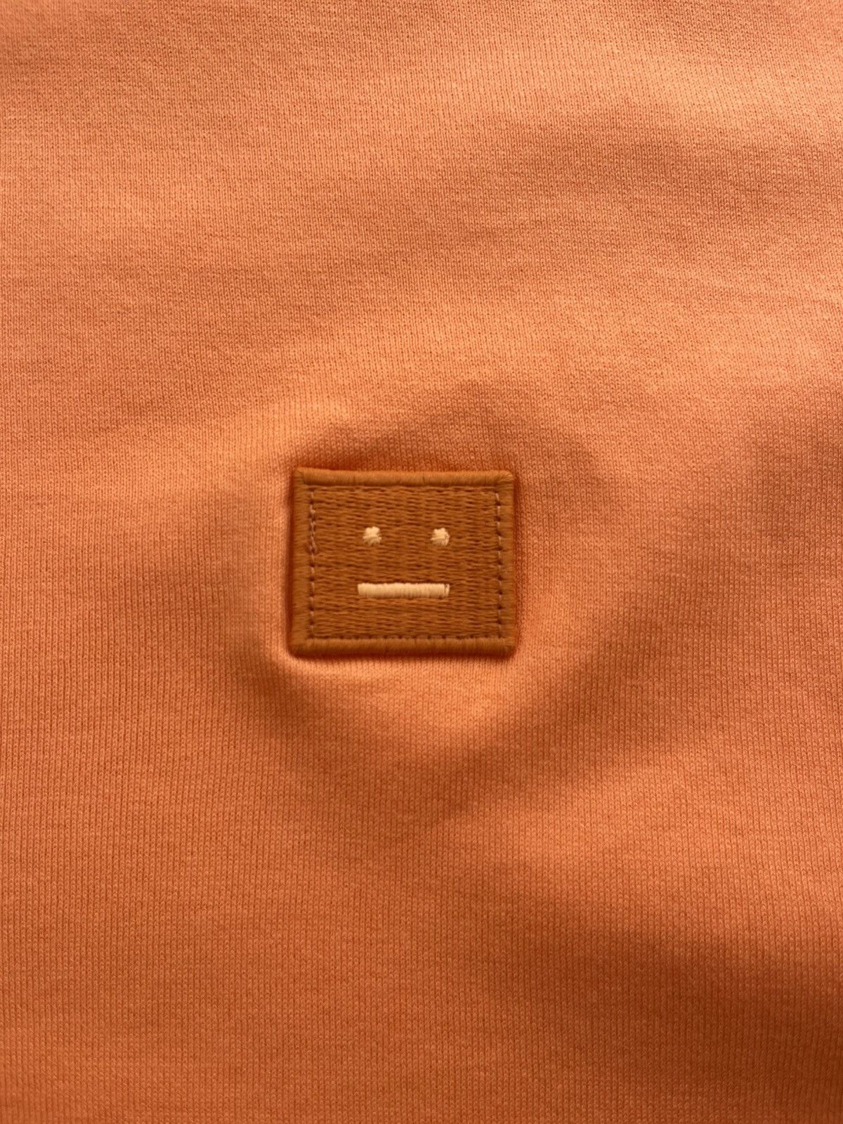 Acne Studios Acne Studios Orange Patch Cotton T-Shirt Size US L / EU 52-54 / 3 - 6 Thumbnail