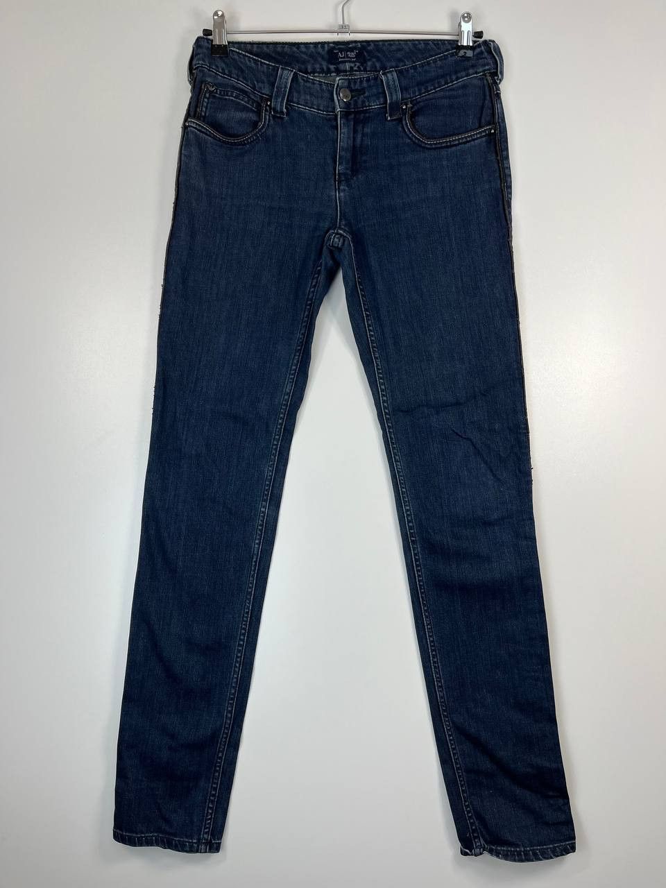 Armani Armani Jeans Womens Slim Fit Blue Denim Jeans Size 26 Size 26" / US 2 / IT 38 - 1 Thumbnail