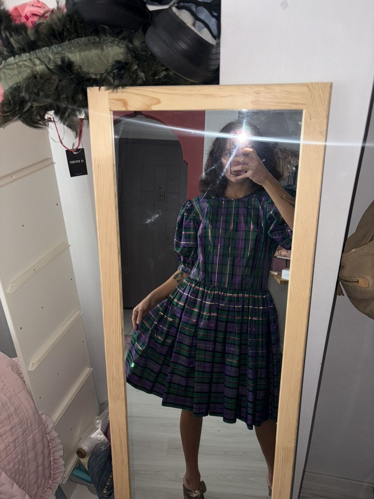 Vintage Vintage dress Size L / US 10 / IT 46 - 3 Thumbnail