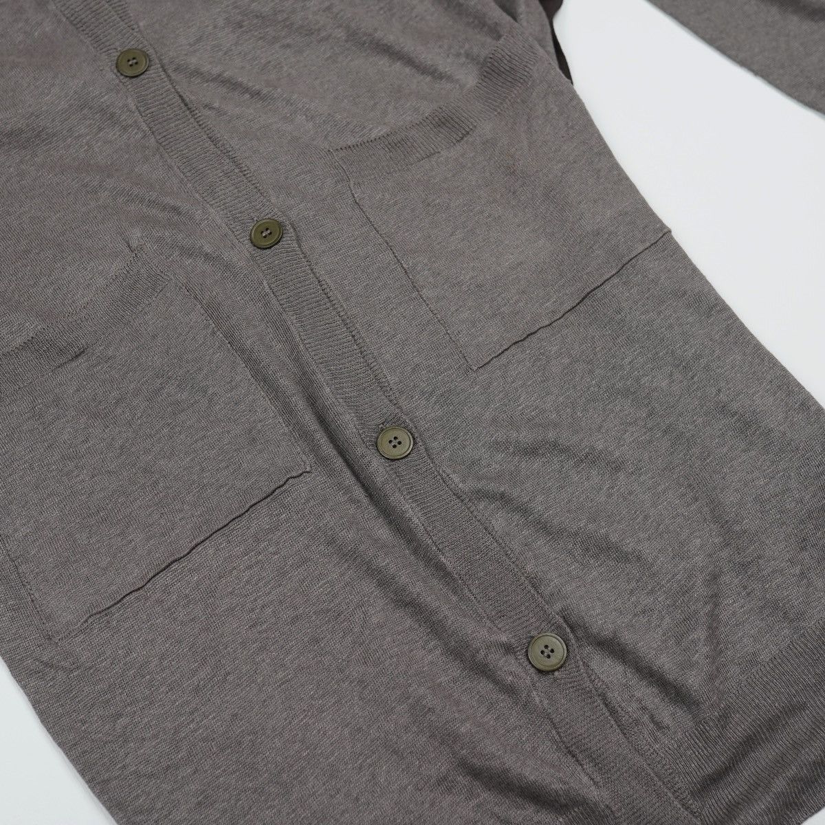 Maison Margiela MM6 Maison Margiela Linen Long Cardigan Dress With Belt Size S / US 4 / IT 40 - 21 Thumbnail