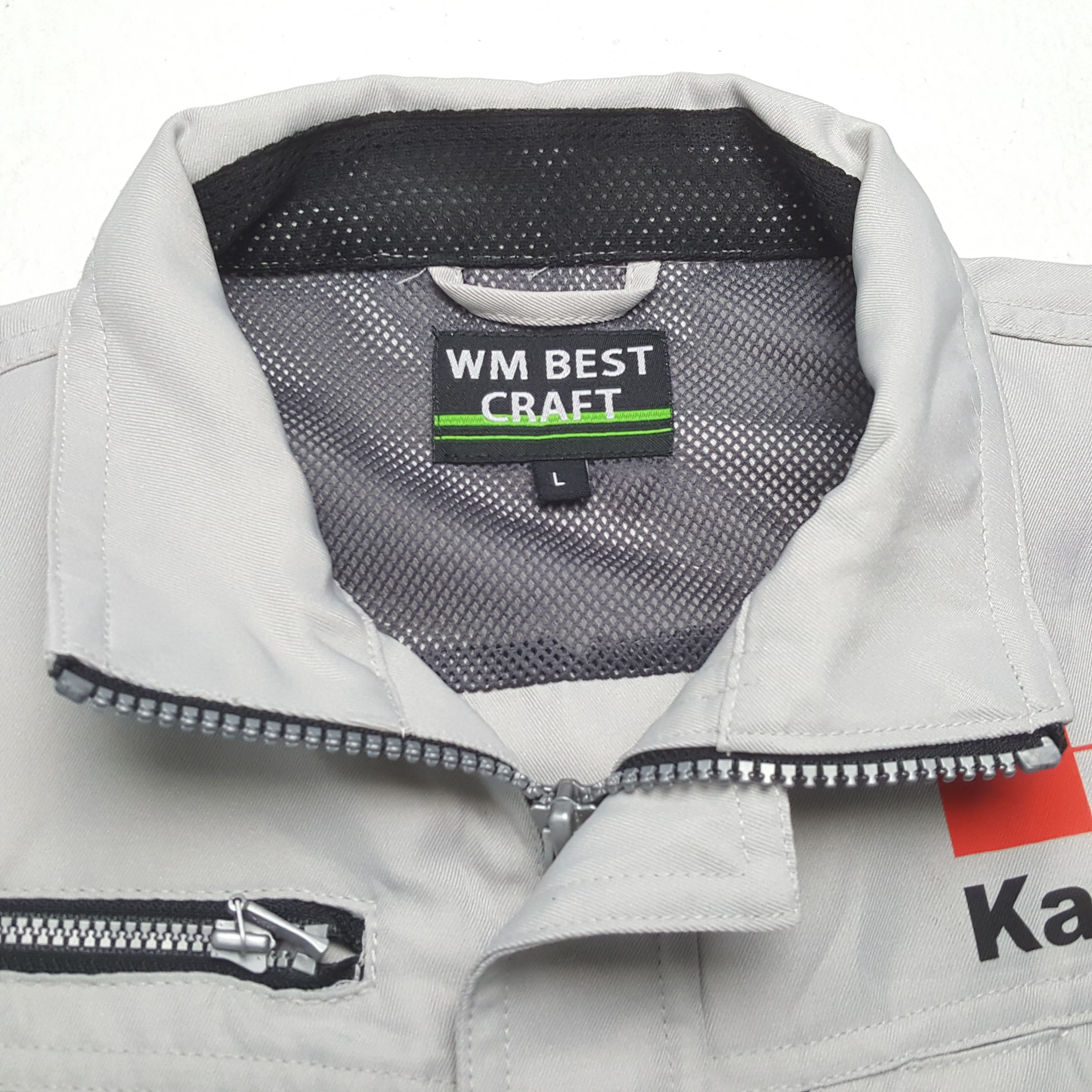 Japanese Brand × Vintage Vintage KAWASAKI Japan Motorcycle Team Factory Custom Jacket Size US M / EU 48-50 / 2 - 10 Thumbnail