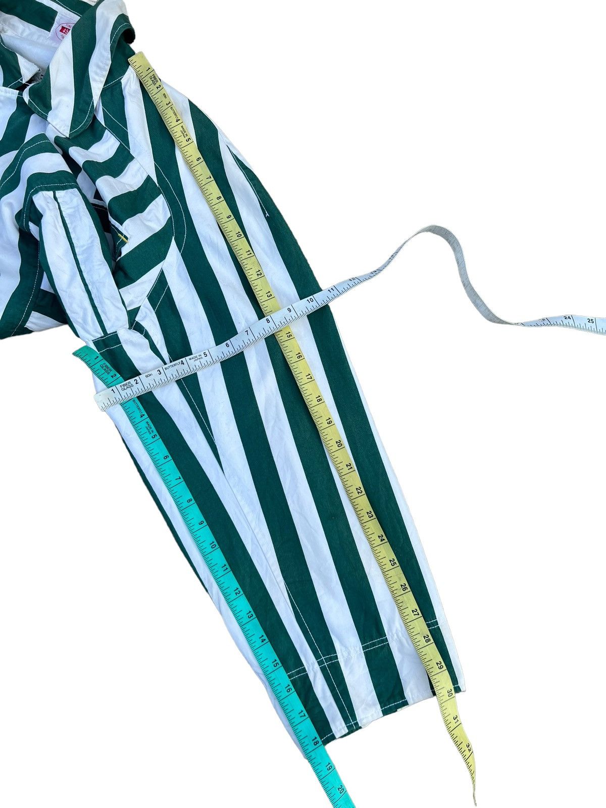 45rpm Vintage 90s 45rpm Japan Border Striped Cropped Jacket Size US XL / EU 56 / 4 - 4 Thumbnail
