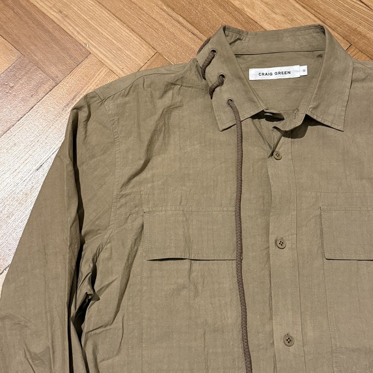 Craig Green Craig Green Laced Worker Shirt Size US L / EU 52-54 / 3 - 2 Thumbnail