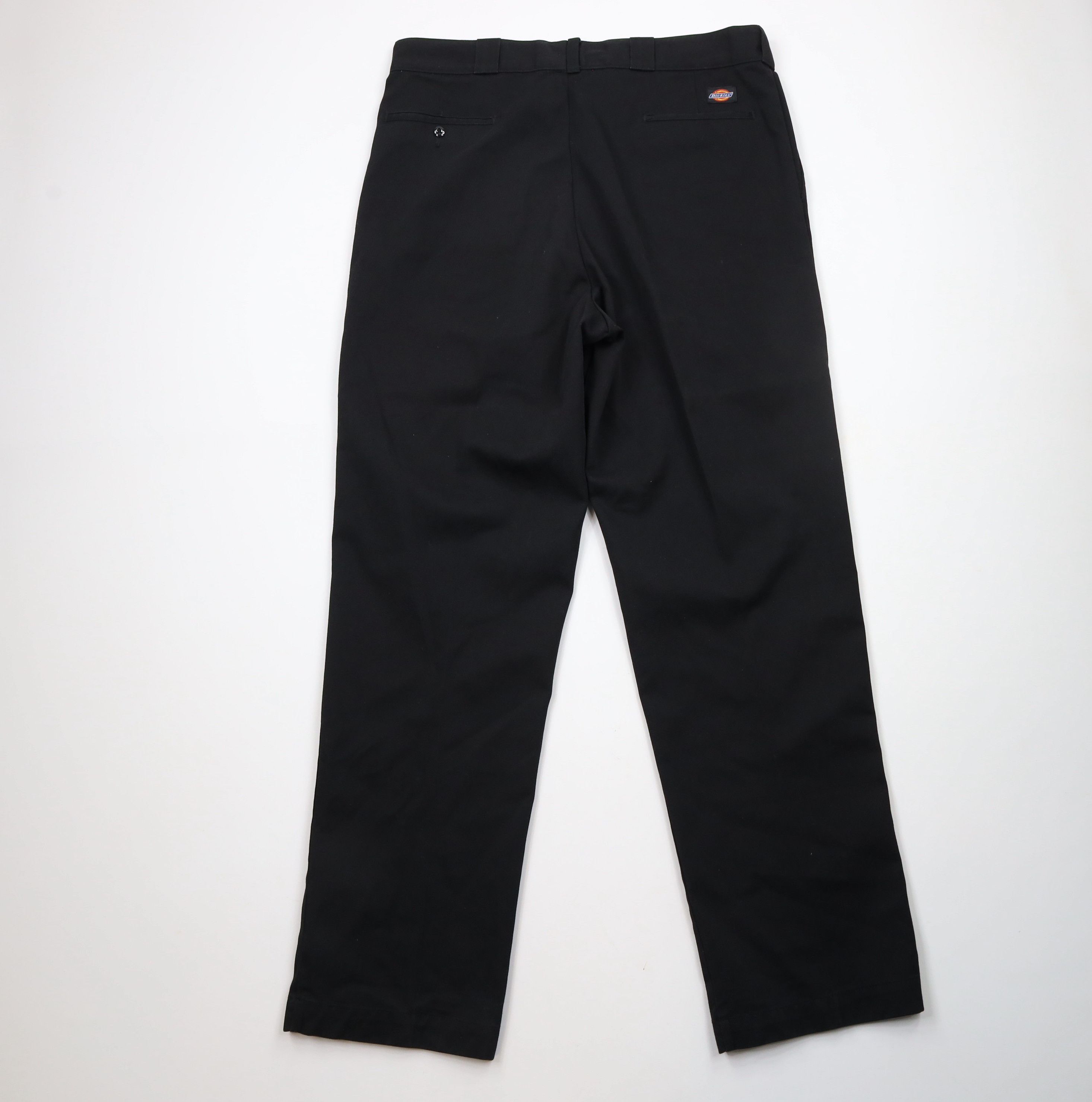 Dickies × Vintage Vintage 70s Dickies Wide Leg Mechanic Work Pants Black USA Size US 38 / EU 54 - 9 Thumbnail