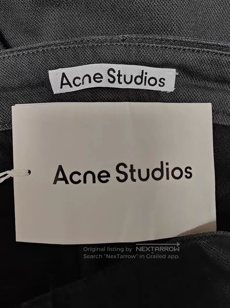 Acne Studios Acne Studios Baggy High Rise Cleanfit Hidden Zip Relaxed C Size US 32 / EU 48 - 4 Thumbnail