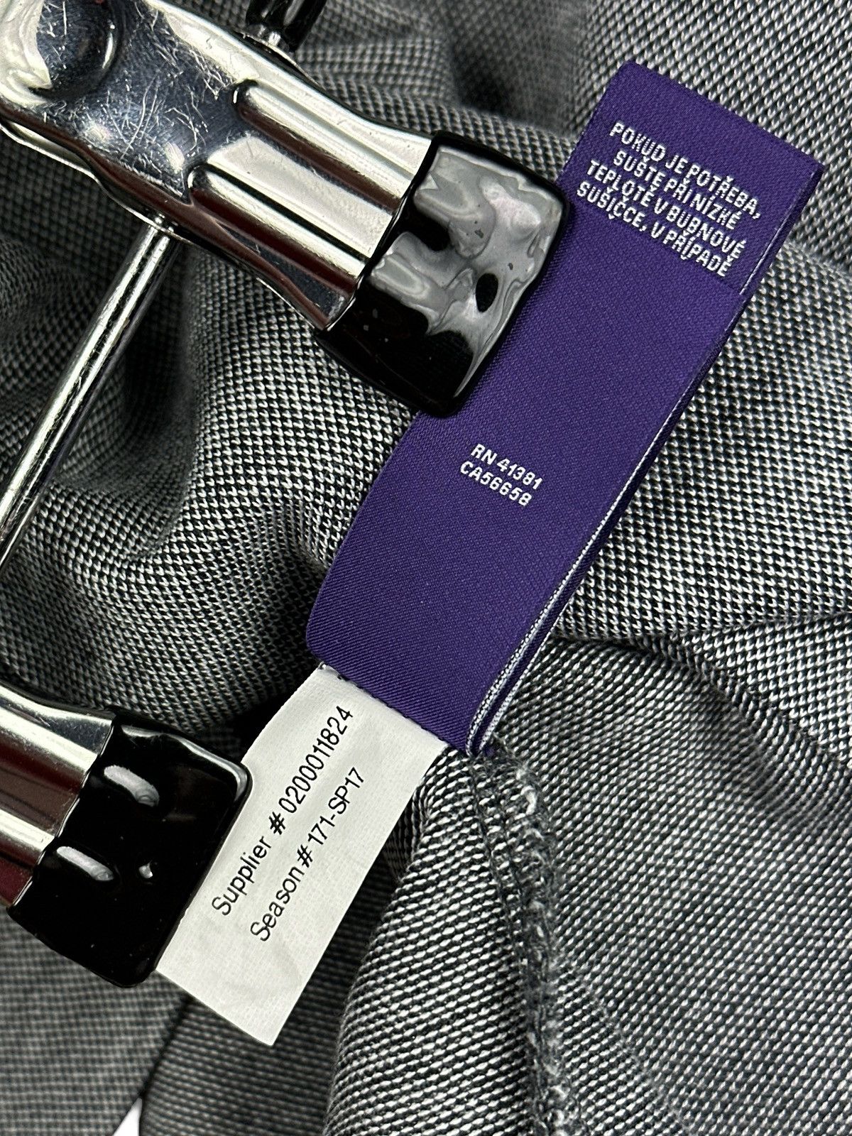 Ralph Lauren Purple Label Ralph Lauren Purple Label Gray Polo T-Shirt Old Money Style Size US M / EU 48-50 / 2 - 12 Thumbnail