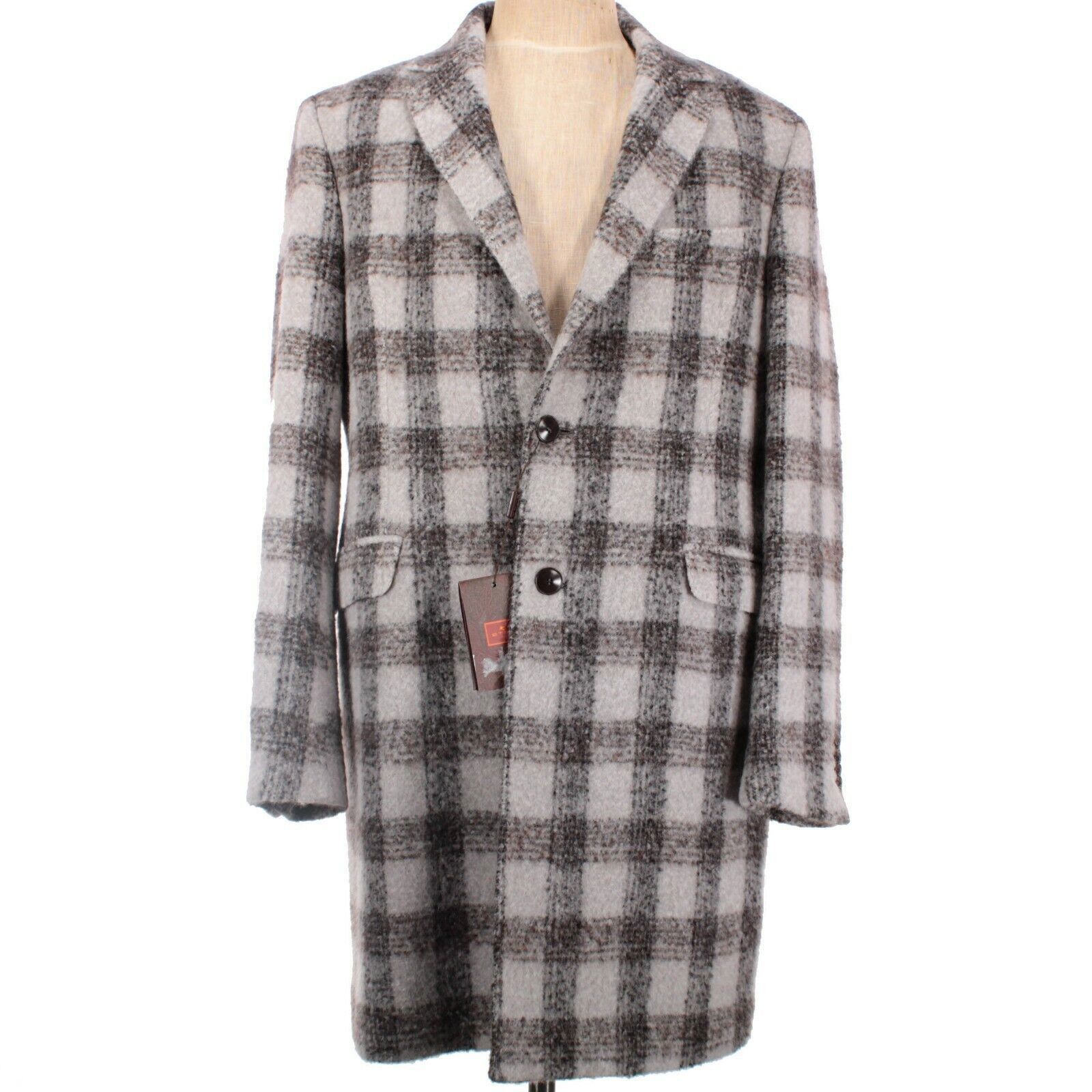 Etro Etro Jacket Size L US In Gray Alpaca Size US L / EU 52-54 / 3 - 1 Thumbnail