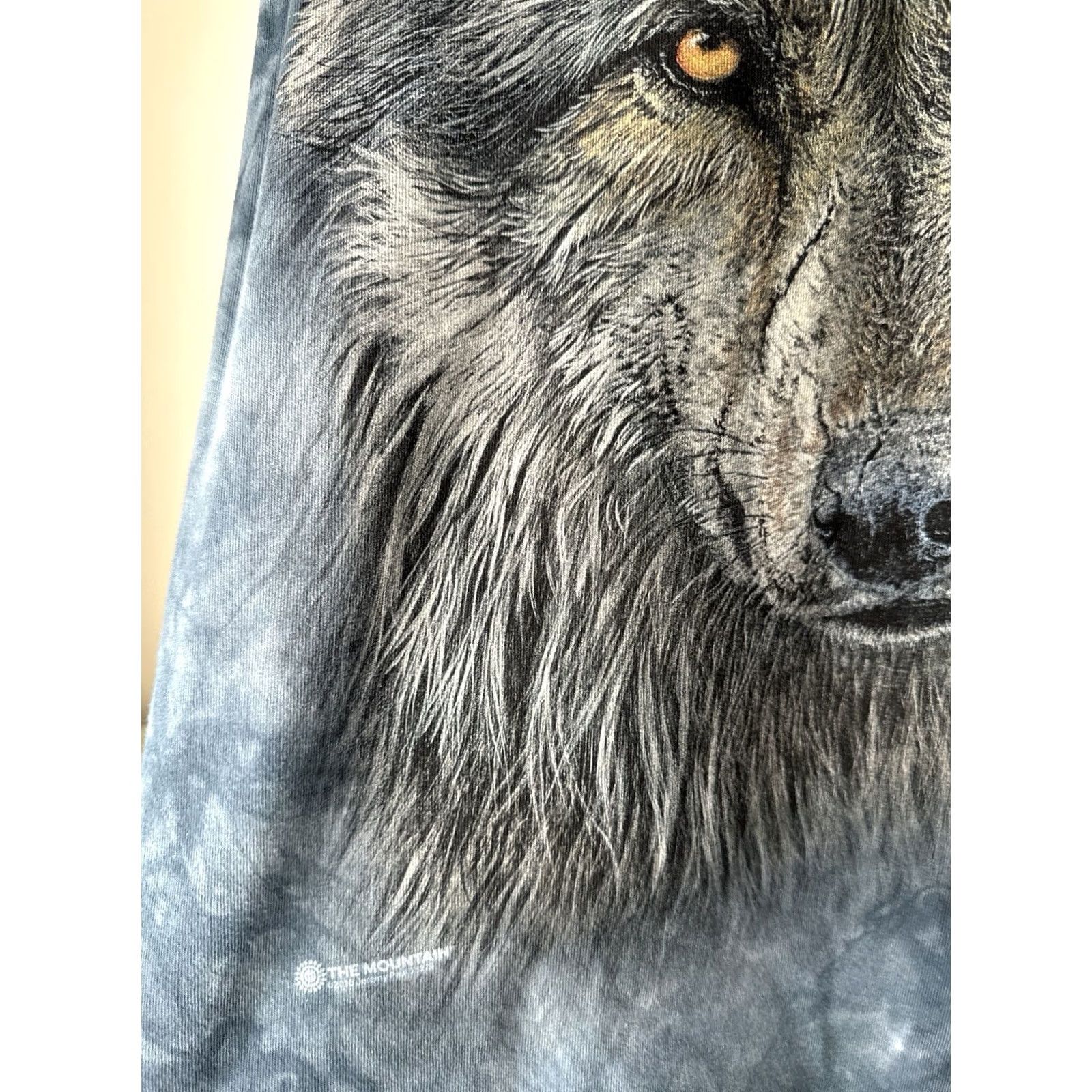 The Mountain The Mountain Wolf Face Long Sleeve T Shirt XL Tie Dye Nature Wildlife Men Size US XL / EU 56 / 4 - 4 Thumbnail