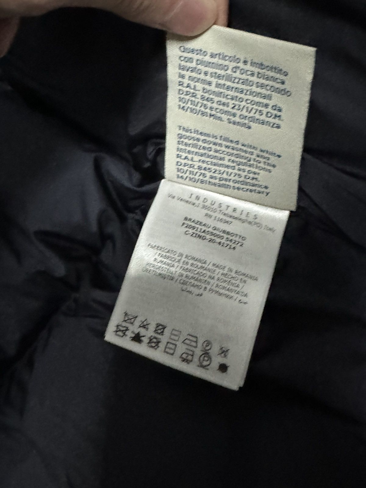 Moncler Moncler puff down jacket navy Size US S / EU 44-46 / 1 - 9 Thumbnail