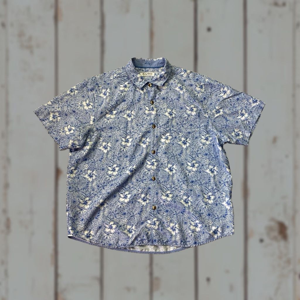 Tommy Bahama Tommy Bahama The Coconut Point Shirt Mens 2XL Floral Button Hawaiian Beach Shirt, Multicolor, Short Sleeve, Button-Up, Island Zone, Casual Size US XXL / EU 58 / 5 - 1 Thumbnail