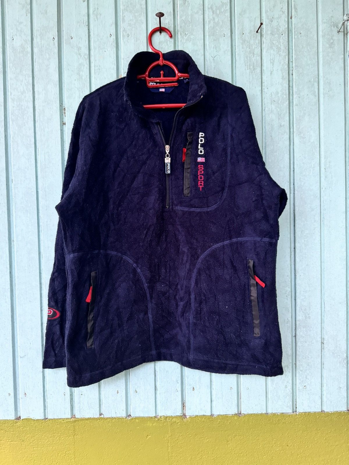 VINTAGE POLO SPORT FLEECE JACKET