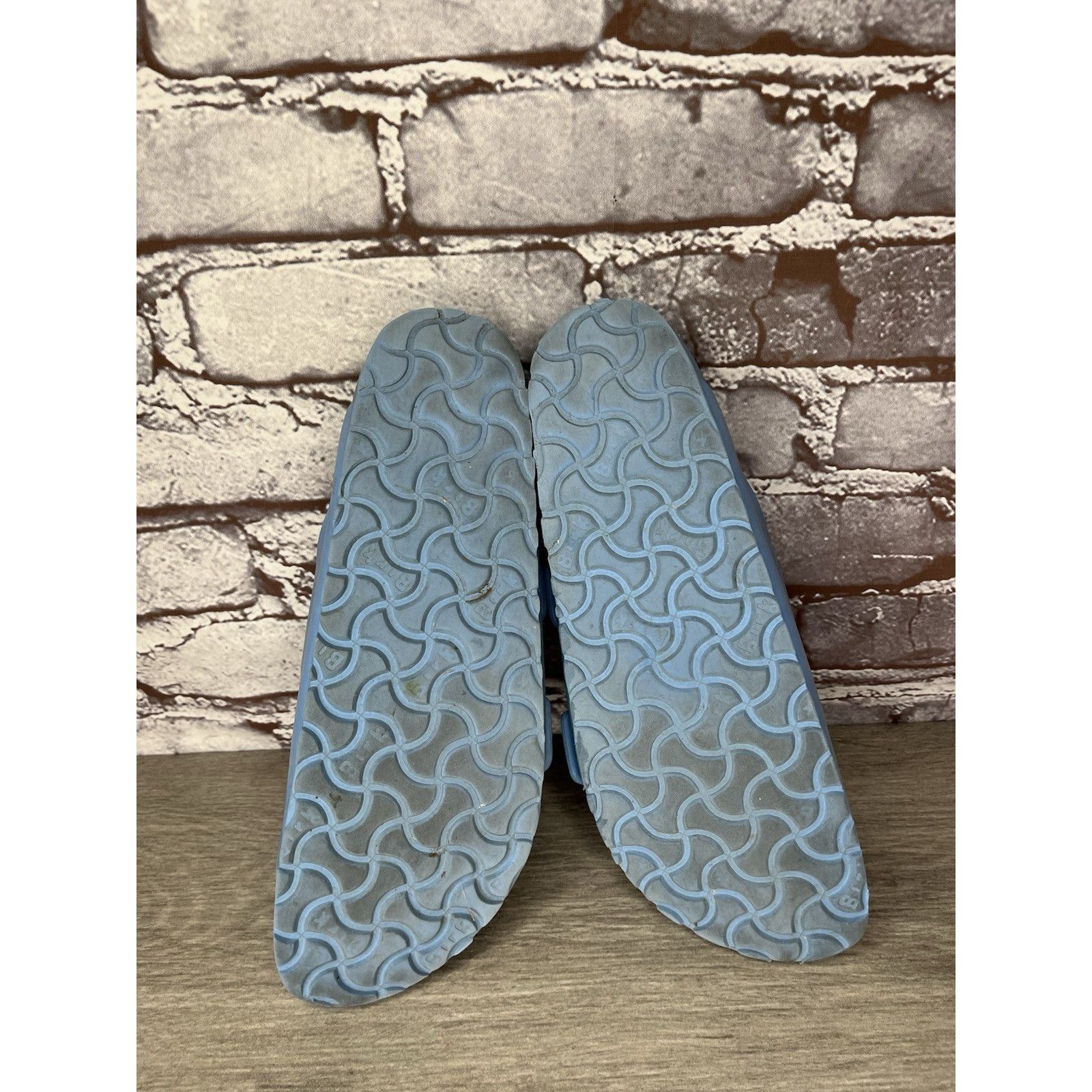 Birkenstock Birkenstock Arizona Essentials Baby Blue Lightweight Sandals Size US 7.5 / IT 37.5 - 9 Thumbnail
