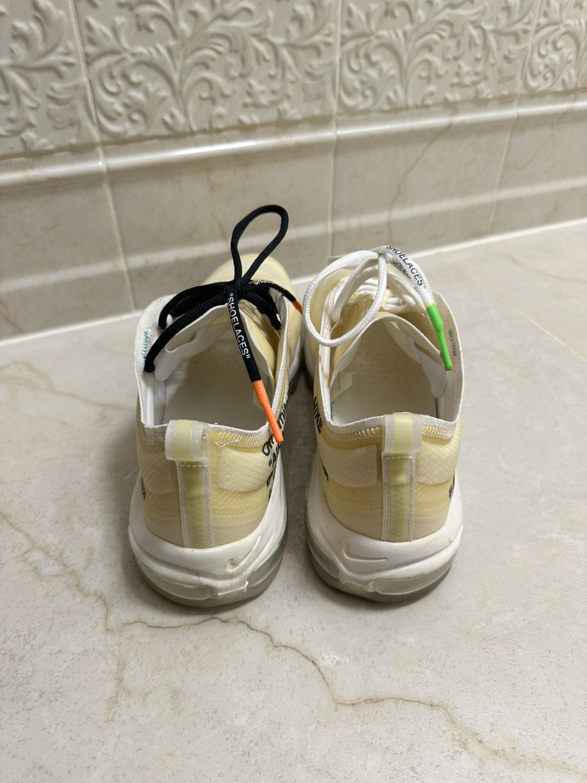 Nike × Off-White × Virgil Abloh Nike Off-White Air Max 97 Sz. 12 Size US 12 / EU 45 - 5 Thumbnail