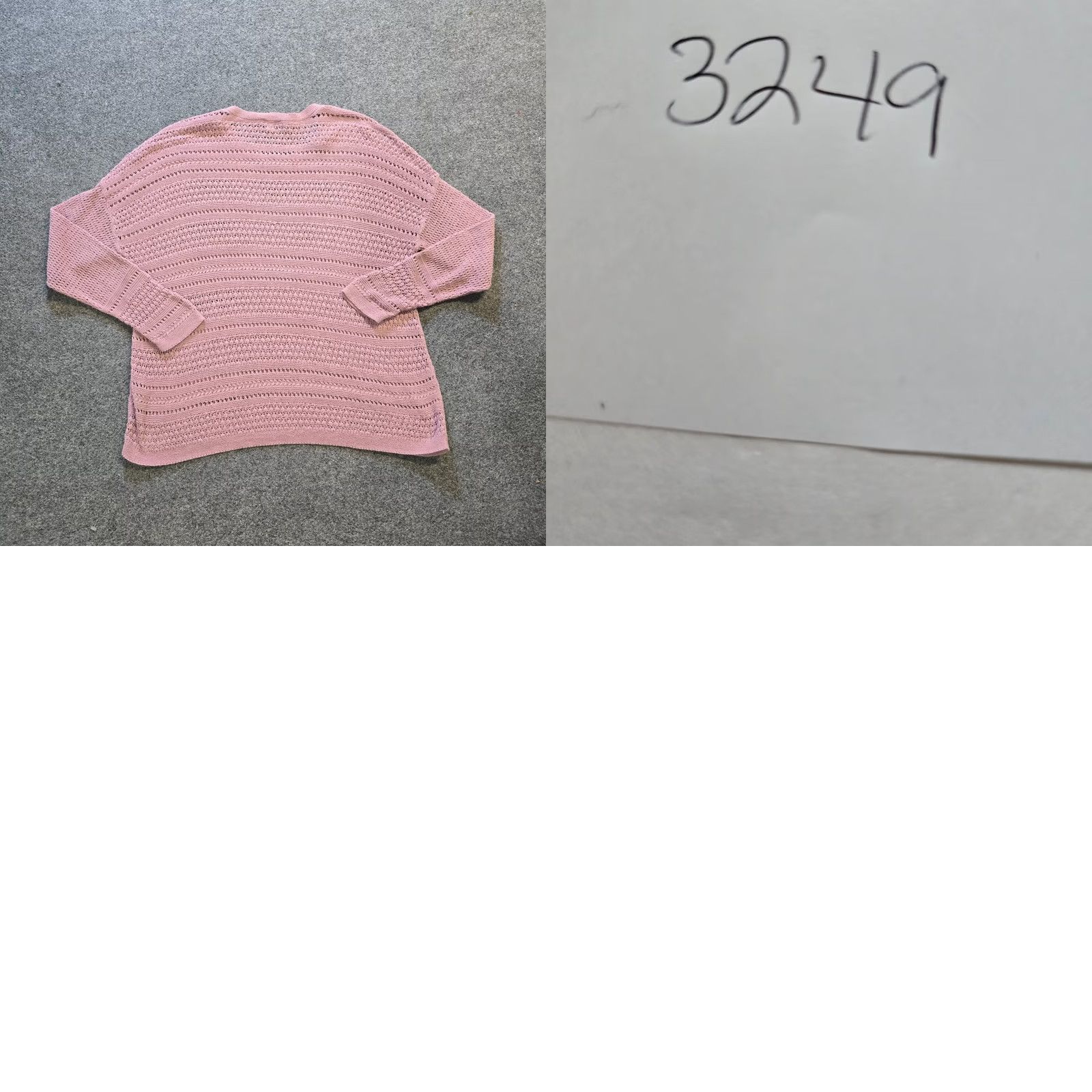 J. Jill J Jill Sweater Womens Size Large Pink Open Knit Round Neck Long Sleeve Casual Knit Pullover Womens Size L / US 10 / IT 46 - 8 Thumbnail
