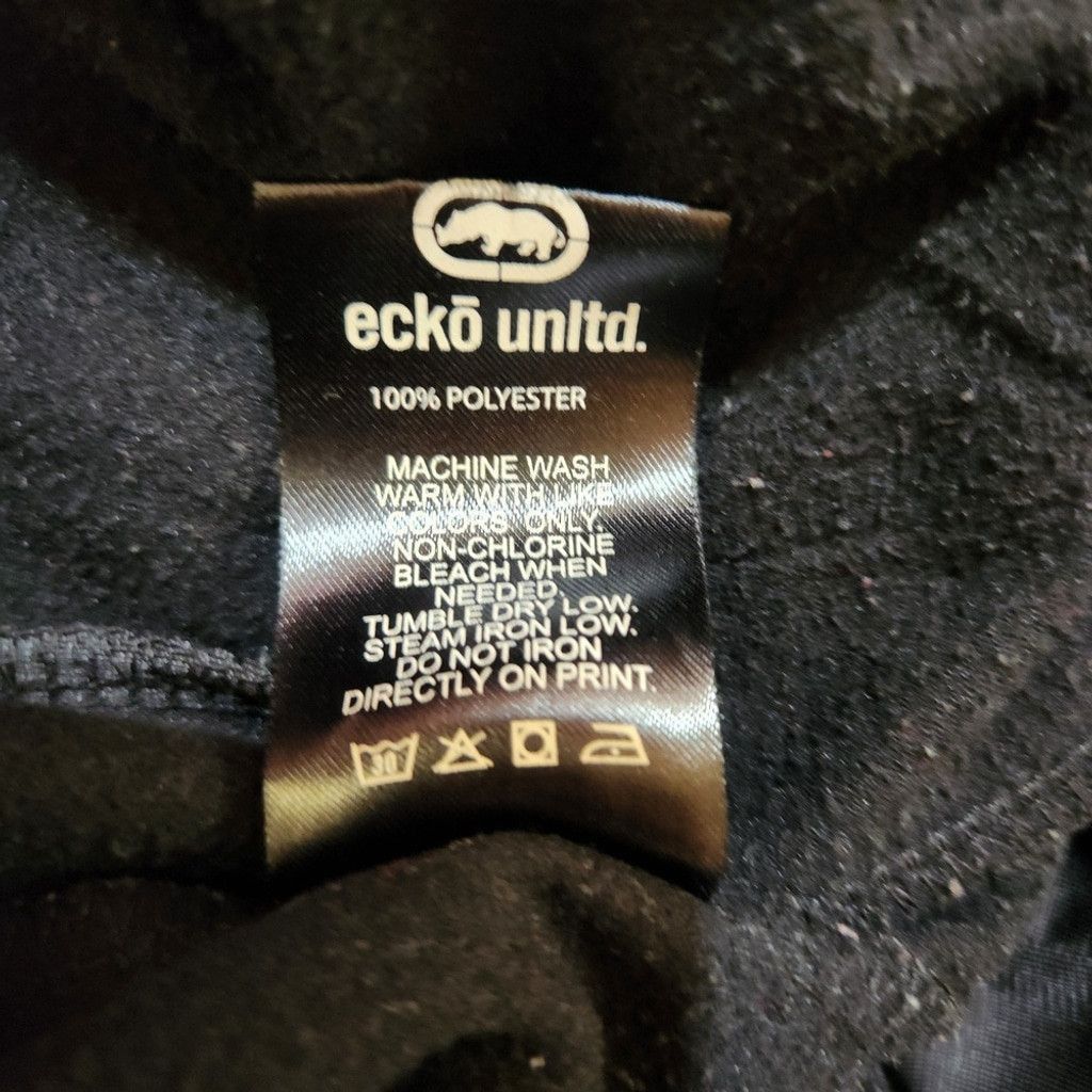 Ecko Unltd. Ecko Unltd Mens Black Hoodie Sweatshirt Size XL Size US XL / EU 56 / 4 - 6 Thumbnail