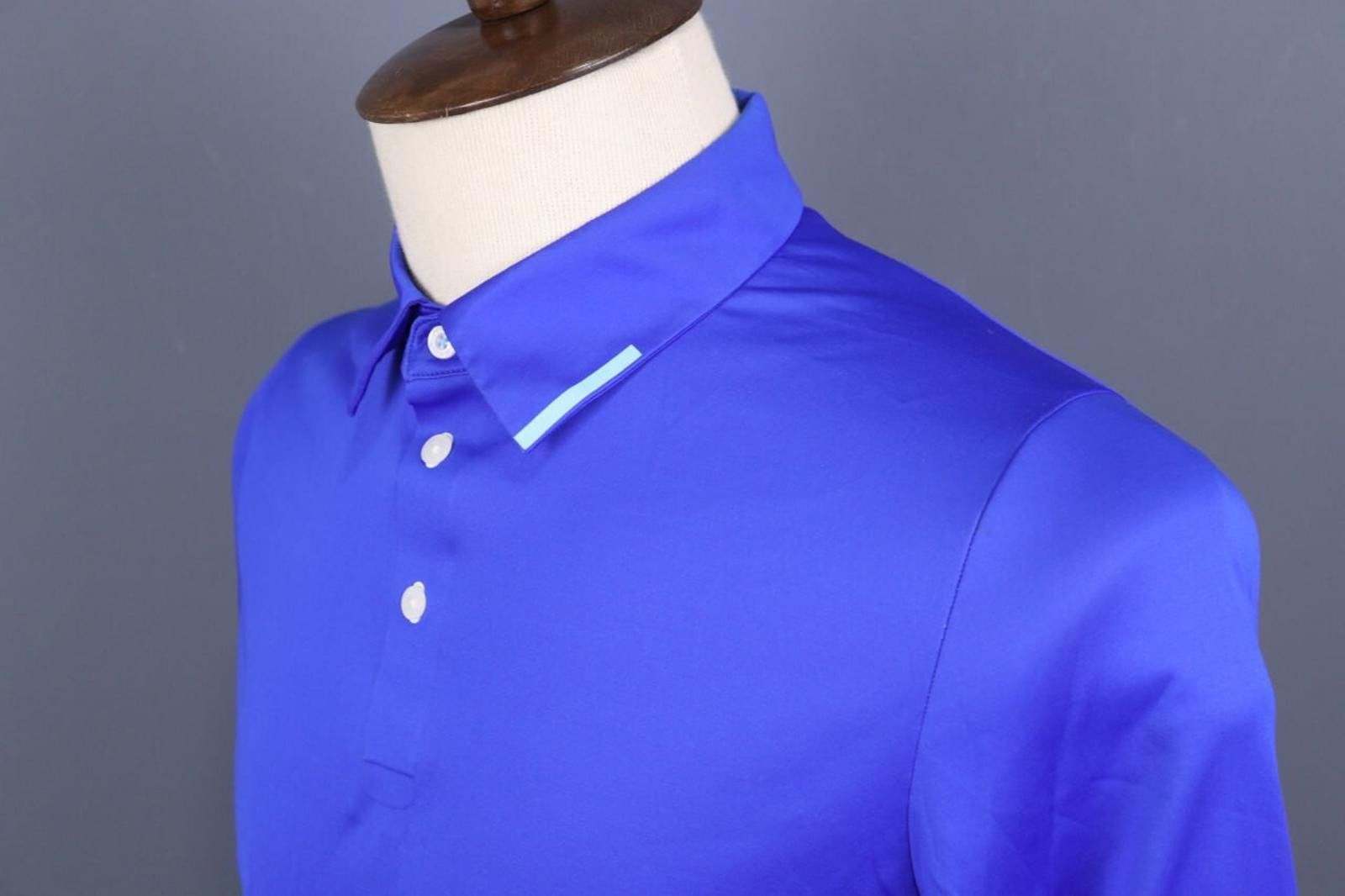 KJUS Kjus Shelter Polo Blue Long Sleeve Polo Shirt Size L Size US L / EU 52-54 / 3 - 9 Thumbnail