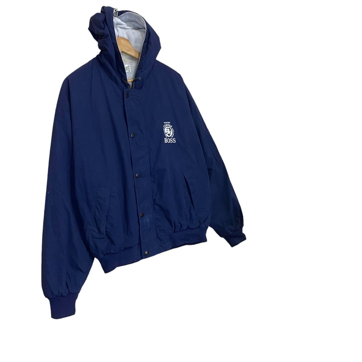 Vintage Suntory Boss Coffee Original Design Hoodie Jacket Size US M / EU 48-50 / 2 - 2 Thumbnail