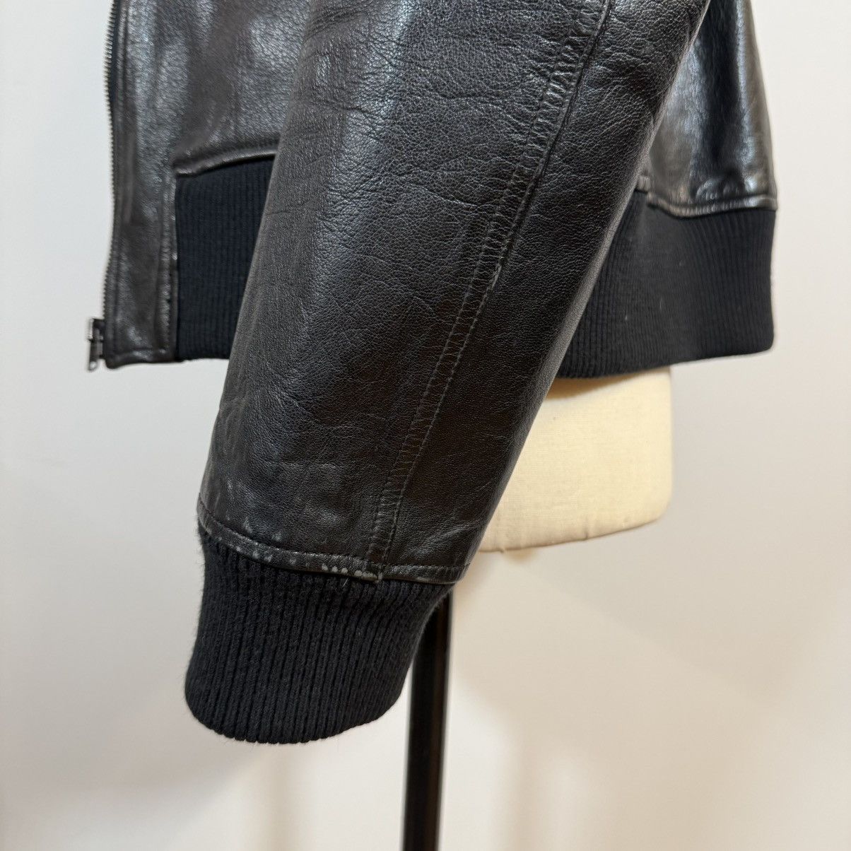 Kiminori Morishita Kiminori Morishita Black Goatskin Leather Bomber Jacket Size US L / EU 52-54 / 3 - 17 Thumbnail