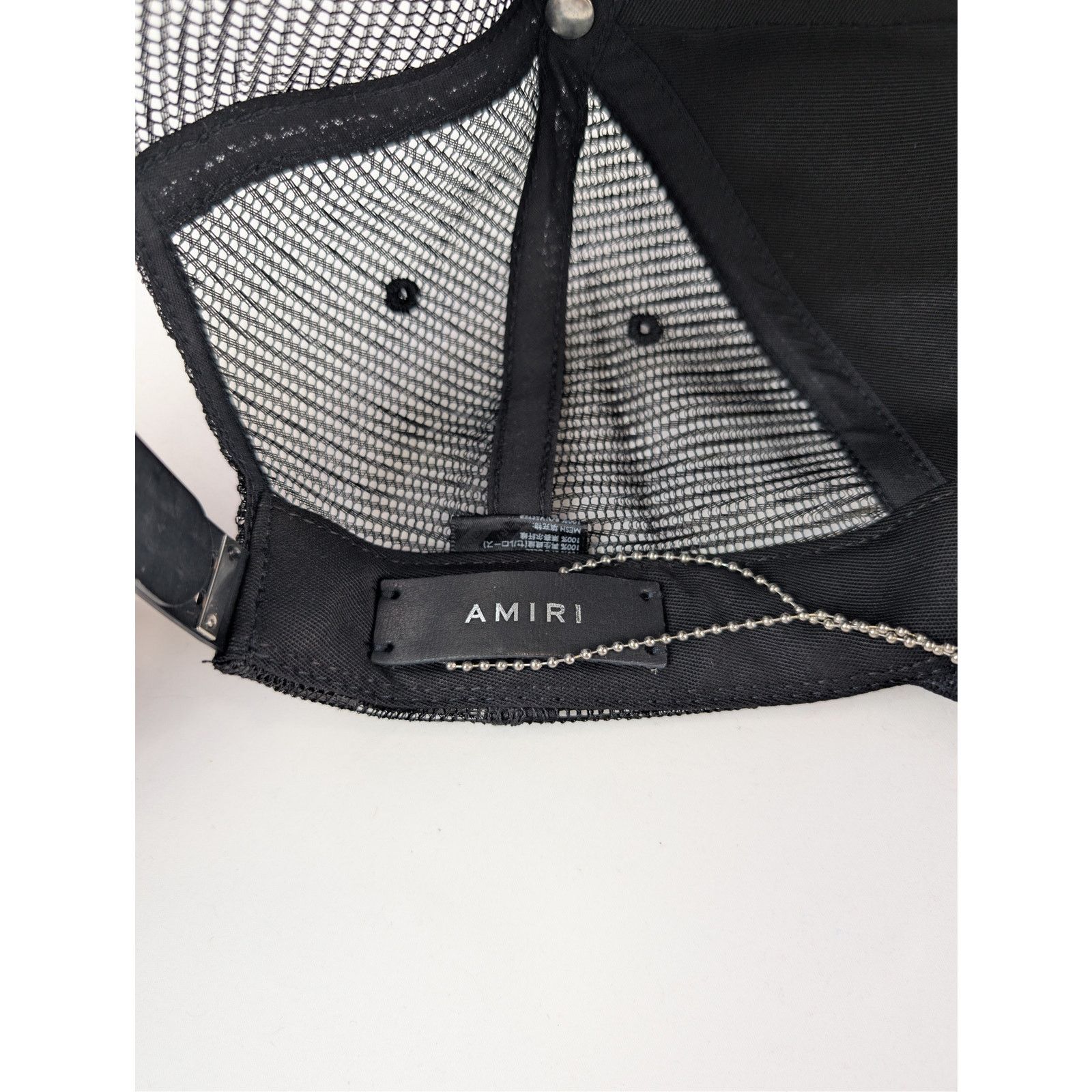 Amiri o1rshd1 Q:16 / Size: OS / MA Logo Trucker Cap / Hat in Black Size ONE SIZE - 12 Thumbnail