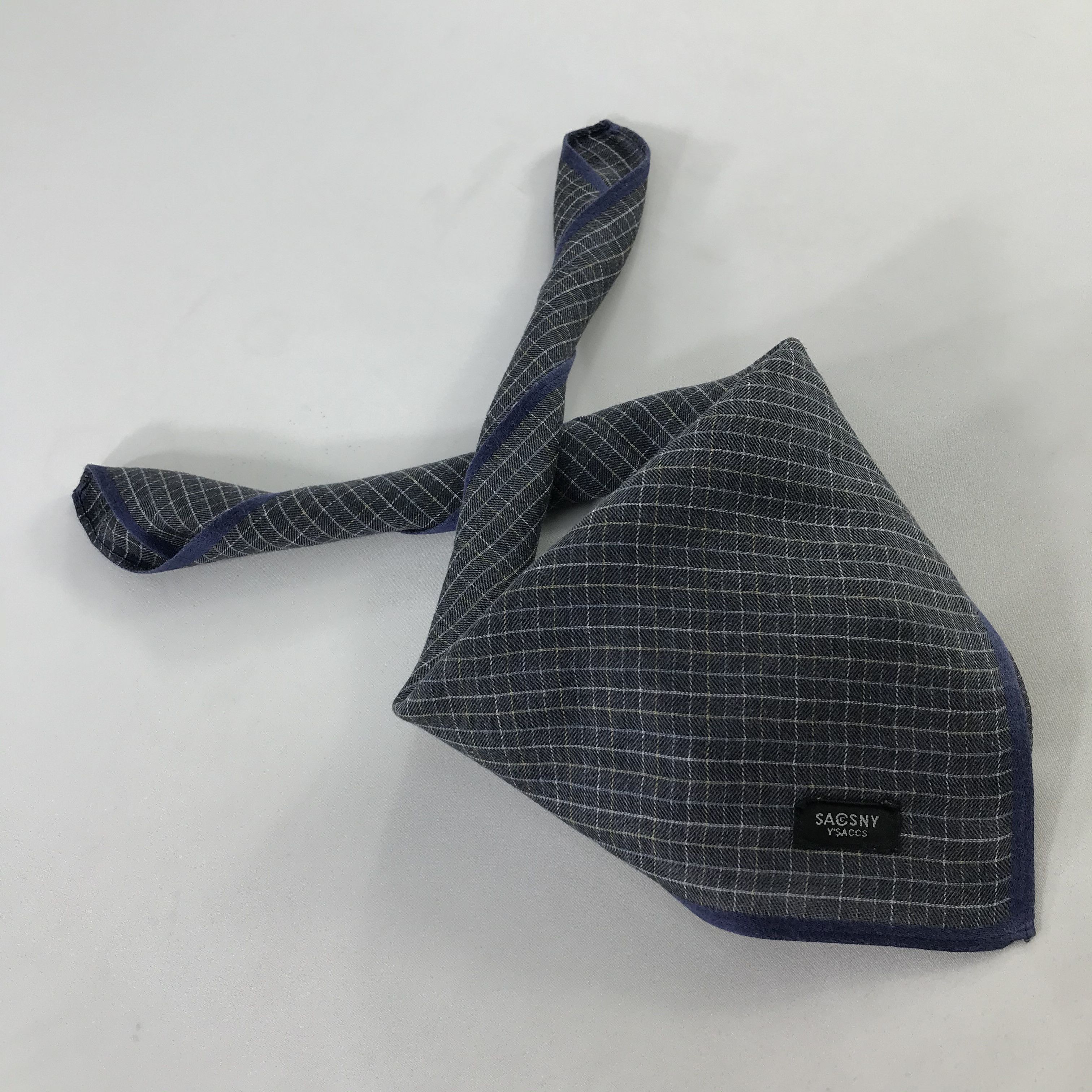 Vintage × Yohji Yamamoto Y'saccs Bandana / Handkerchief / Neckerchief - S1080 Size ONE SIZE - 4 Thumbnail