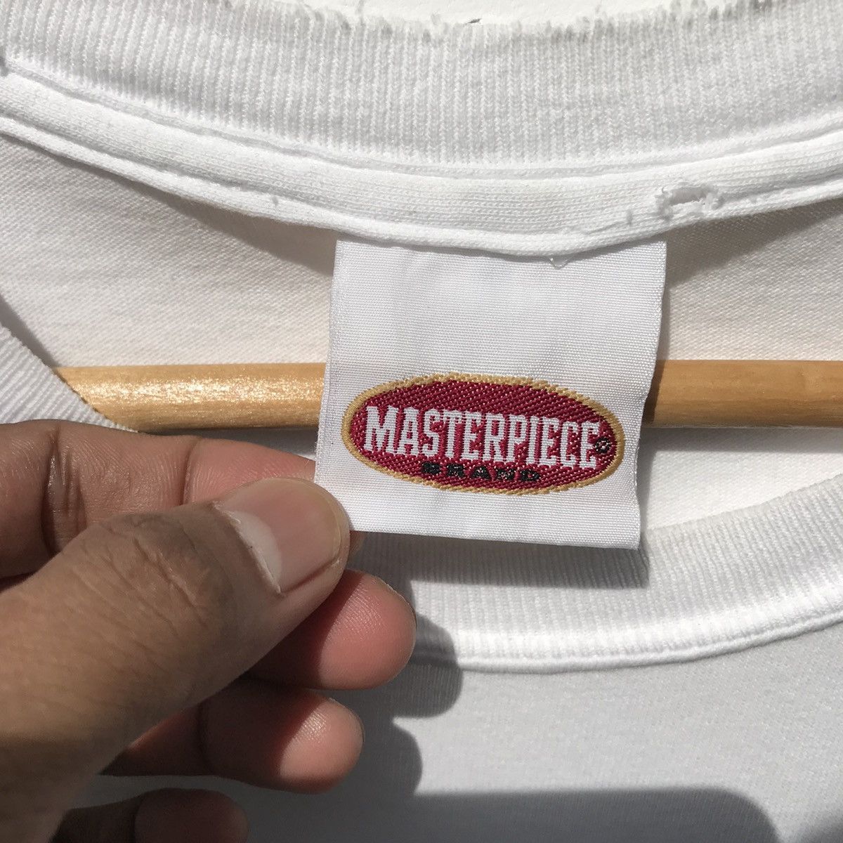 Japanese Brand × MasterPiece 💥Distressed💥Masterpiece Japanese Brand Shirt Masterpiece Size US M / EU 48-50 / 2 - 19 Thumbnail