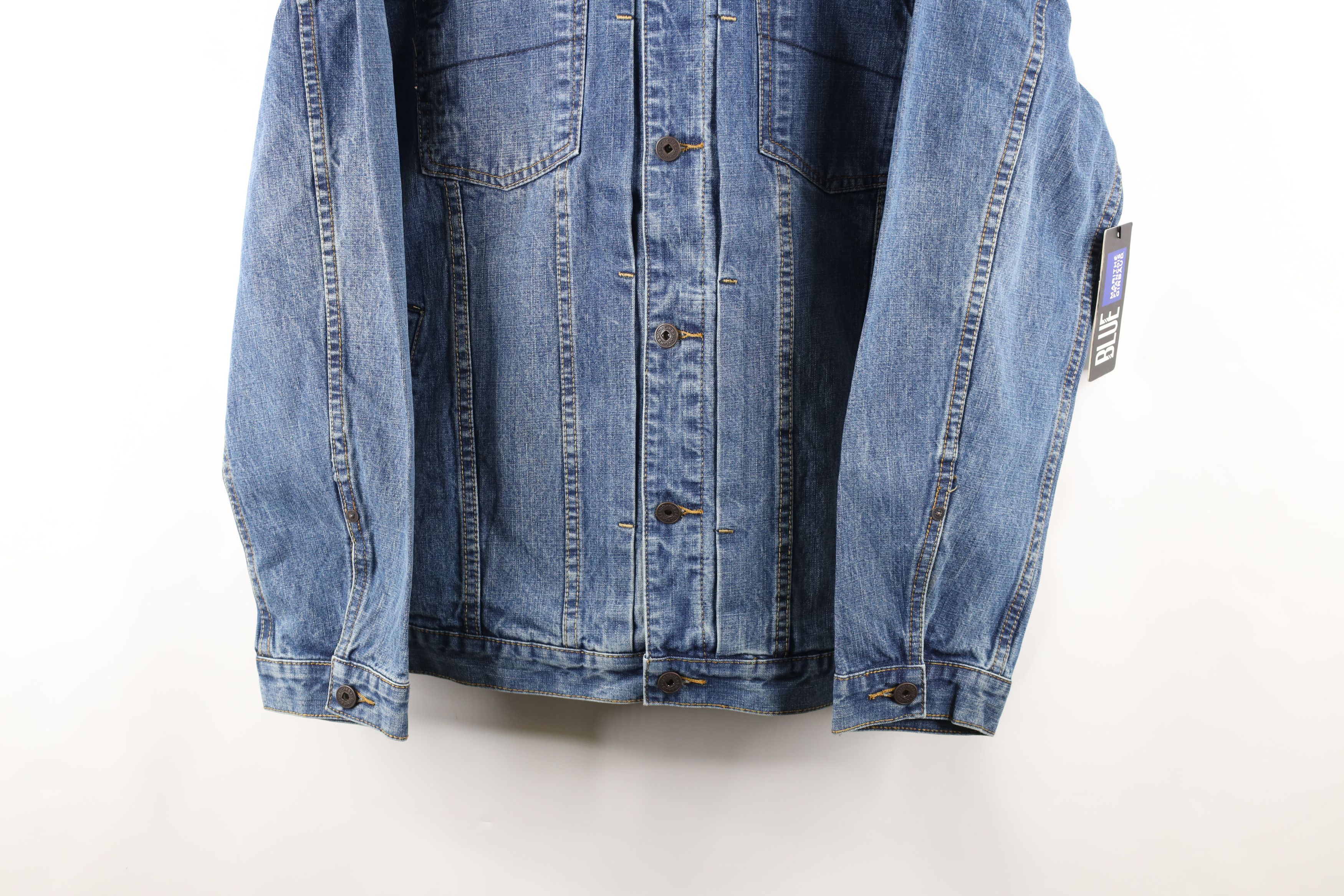 Marithe + Francois Girbaud × Vintage NOS Vintage 90s Marithe Francois Girbaud Trucker Jacket Size US XL / EU 56 / 4 - 3 Thumbnail