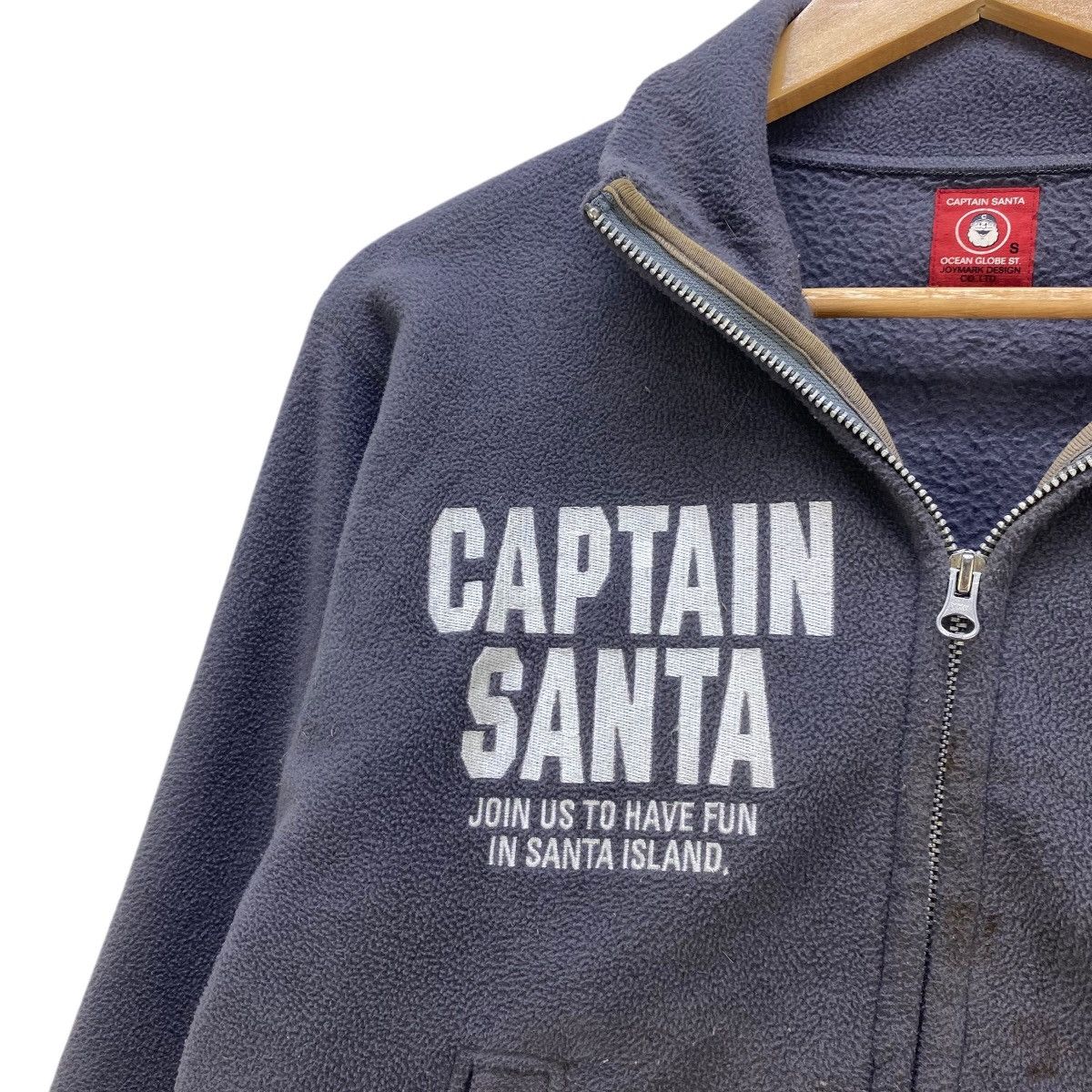 Japanese Brand 💥Vintage Santa Zip Up Fleece Jacket Size US M / EU 48-50 / 2 - 3 Thumbnail