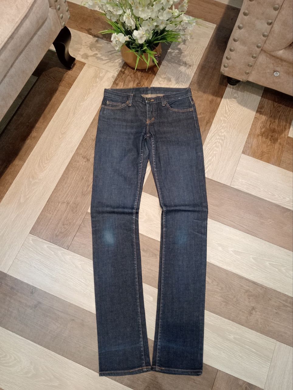 Hysteric Glamour VINTAGE HYSTERIC GLAMOUR JAPAN SKINNY STRETCH DENIM JEANS Size US 29 - 1 Thumbnail