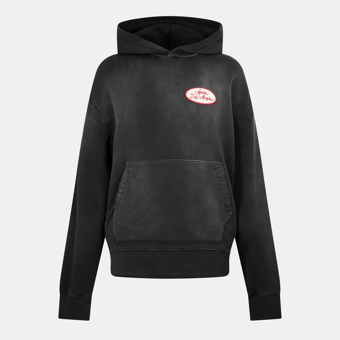 Amiri o1g2r1mq0426 Cotton Pull Over Hoodie in Black Size US L / EU 52-54 / 3 - 1 Thumbnail