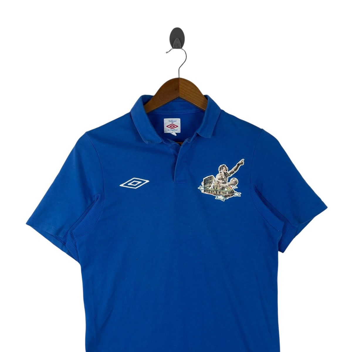 Umbro Vintage England X Umbro Polo Tee Shirt Size US S / EU 44-46 / 1 - 2 Thumbnail