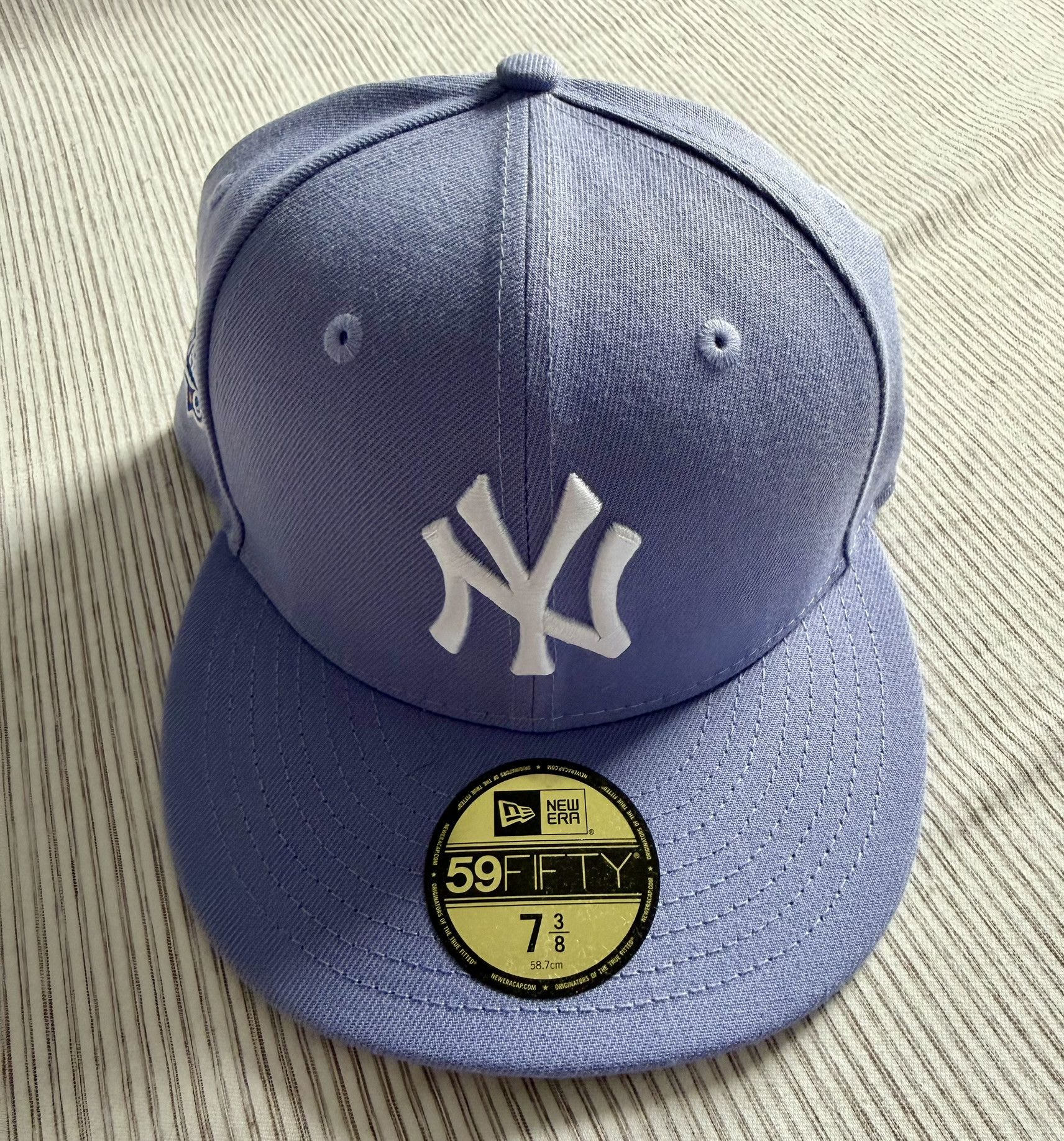 Supreme New York Yankees New Era 7-3/8 青 New Era × Supreme Supreme New York Yankees New Era 59Fifty Blue