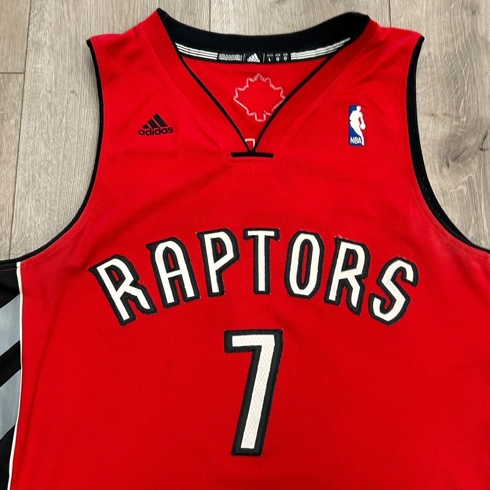 Adidas Adidas NBA Swingman Toronto Raptors Bargnani Jersey Large Size US L / EU 52-54 / 3 - 2 Thumbnail