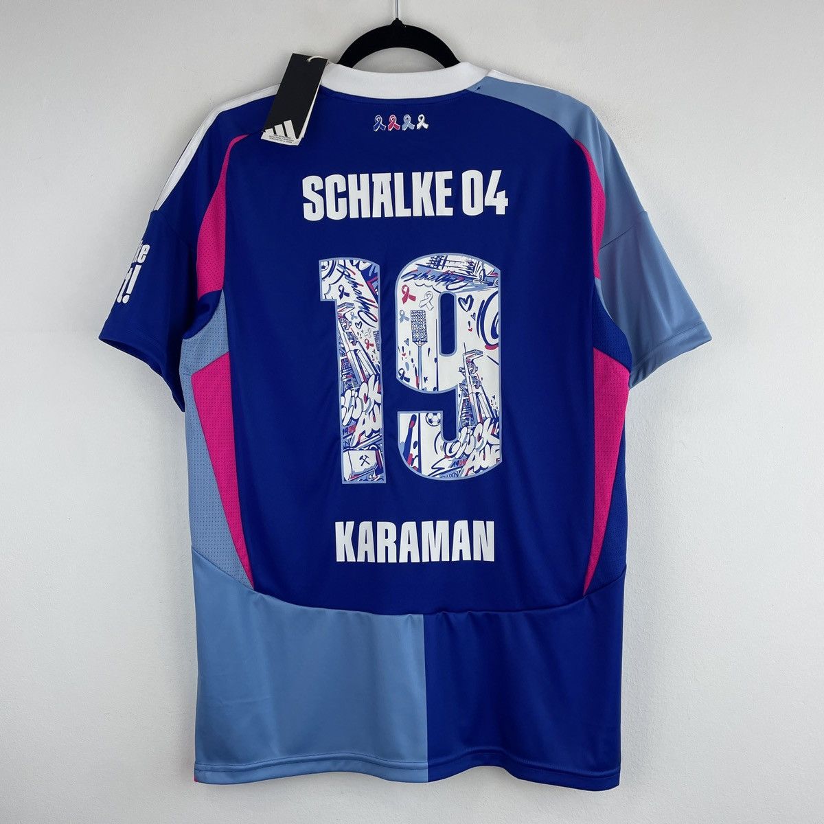 Adidas Schalke 04 Karaman Sondertrikot Special Jersey 2024/2025 Size US M / EU 48-50 / 2 - 1 Thumbnail