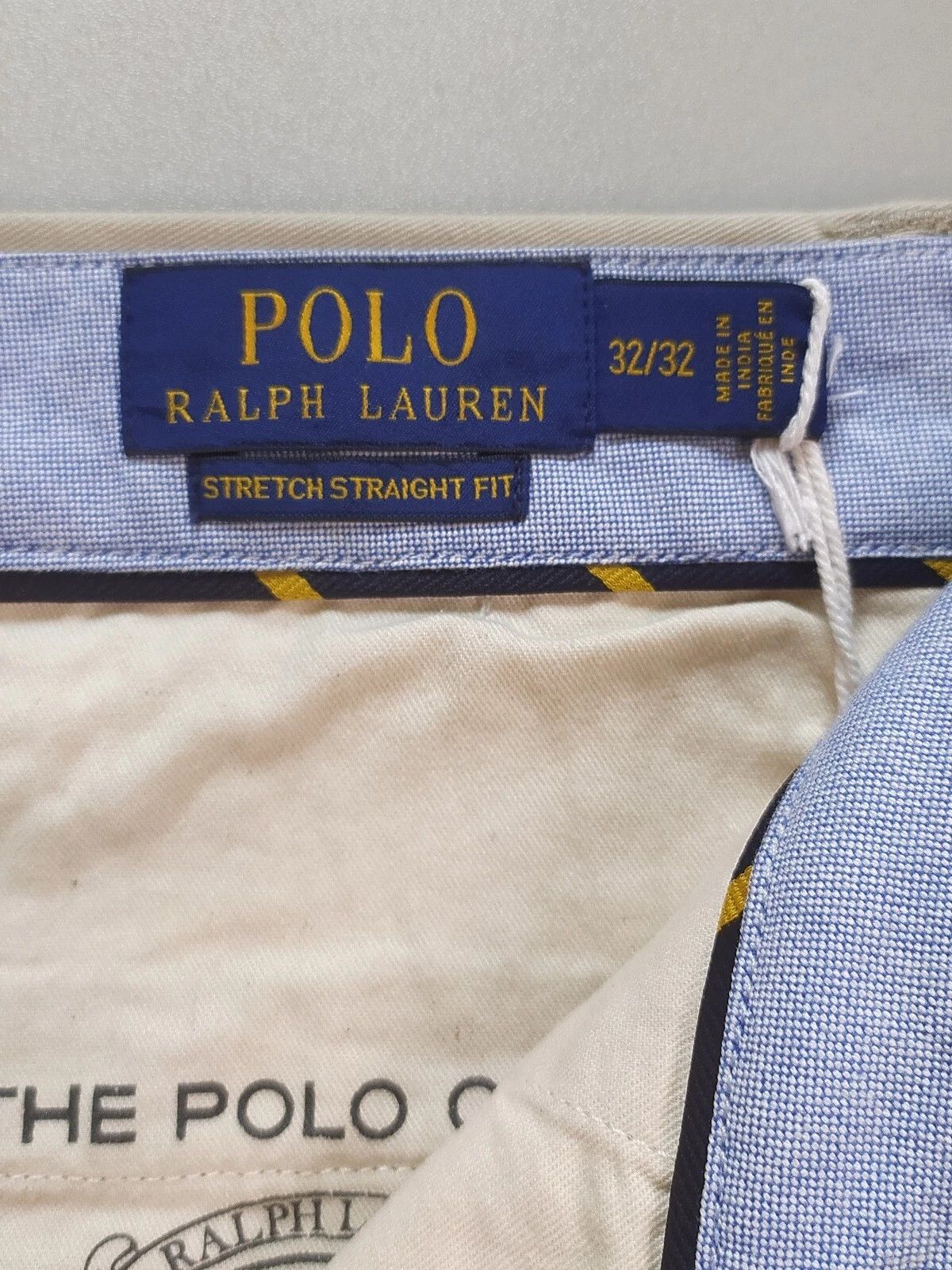 Polo Ralph Lauren Polo Ralph Lauren Slim Stretch Fit Chino Trouser FTP 0011 Size US 32 / EU 48 - 5 Thumbnail