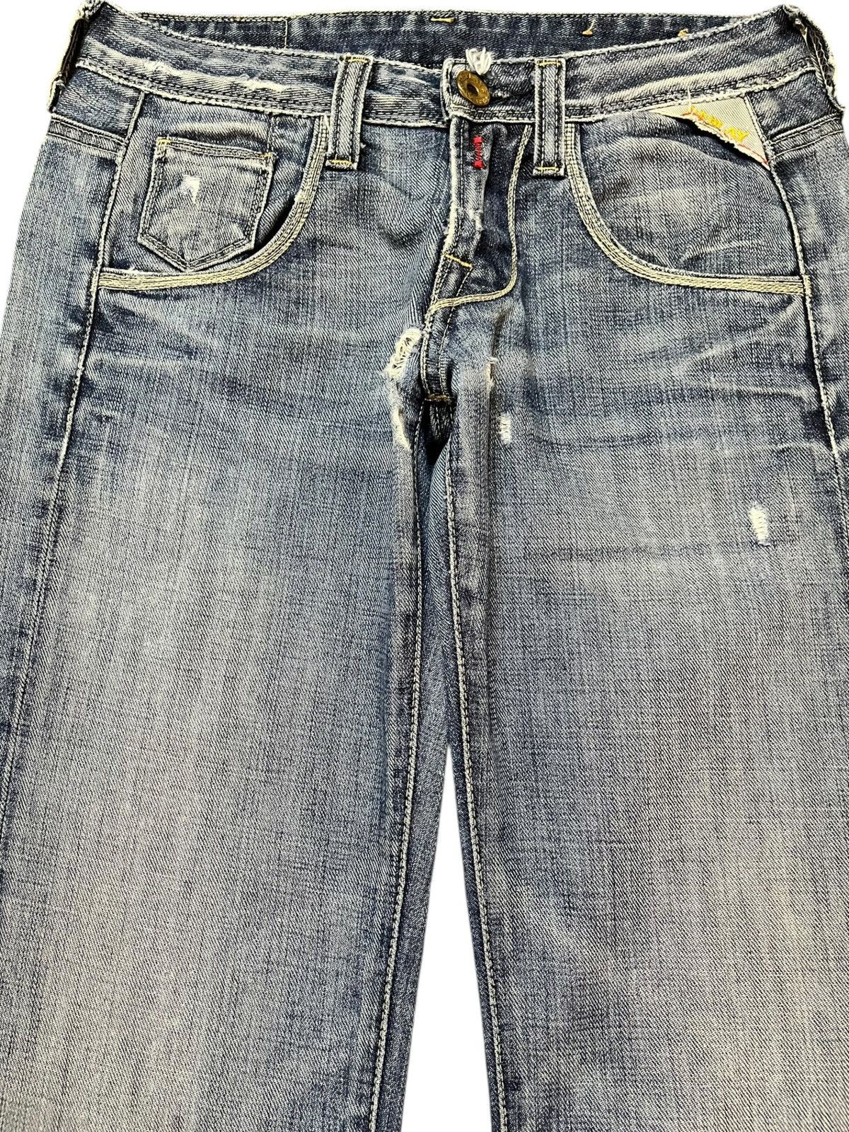 Replay Vintage Replay Flare Bootcut Blue Wash Denim Size US 28 / EU 44 - 2 Thumbnail