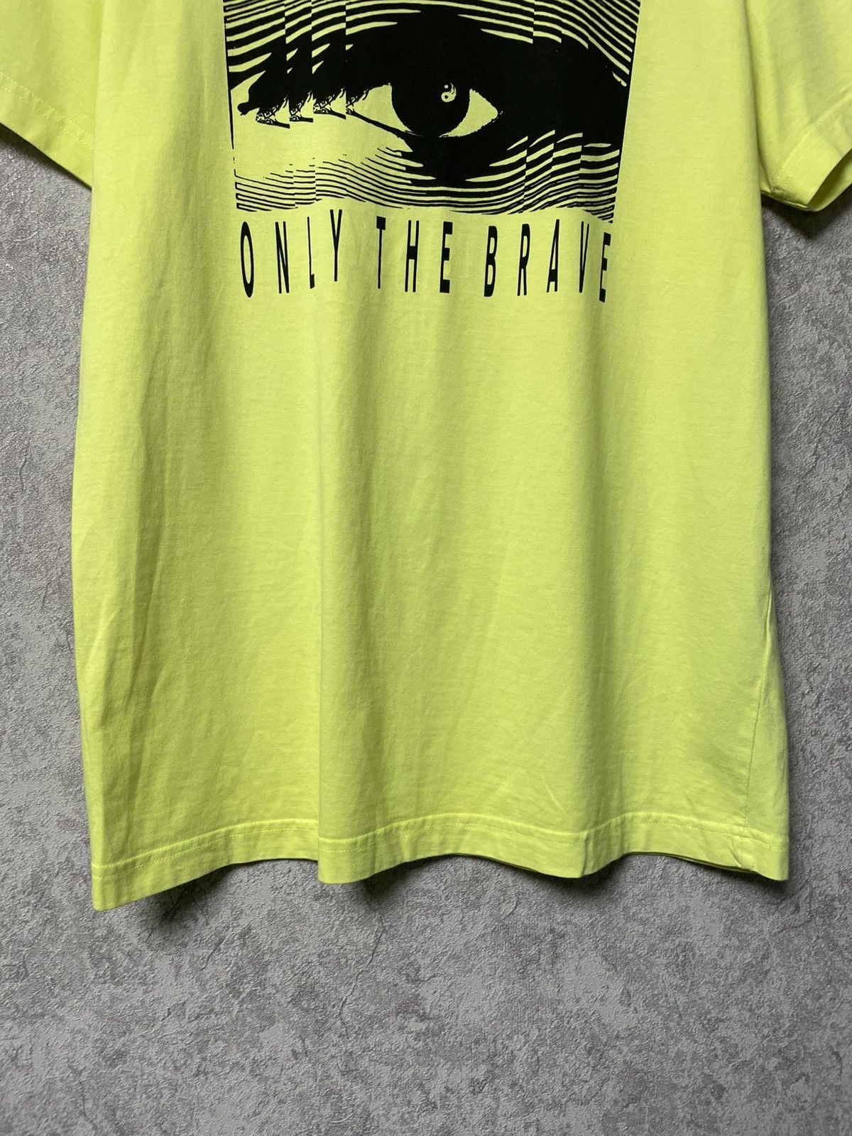 Diesel Diesel Yellow T-Shirt Dieselnation Only the Brave Size US M / EU 48-50 / 2 - 3 Thumbnail