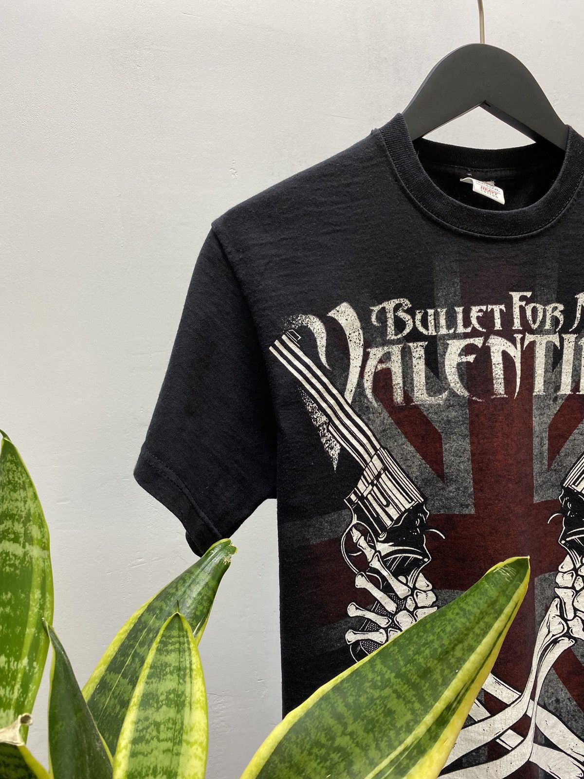 Band Tees × Vintage 00s Vintage Bullet For My Valentine Skull Guns T-Shirt Size US M / EU 48-50 / 2 - 6 Thumbnail