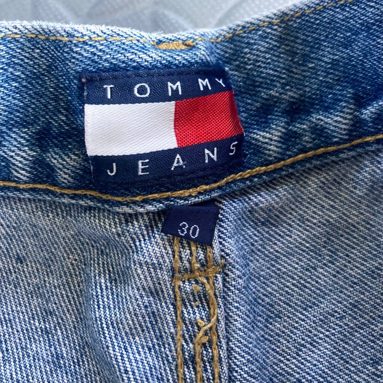 Tommy Jeans Vintage Y2k Carpenter Jorts Size US 30 / EU 46 - 10 Thumbnail