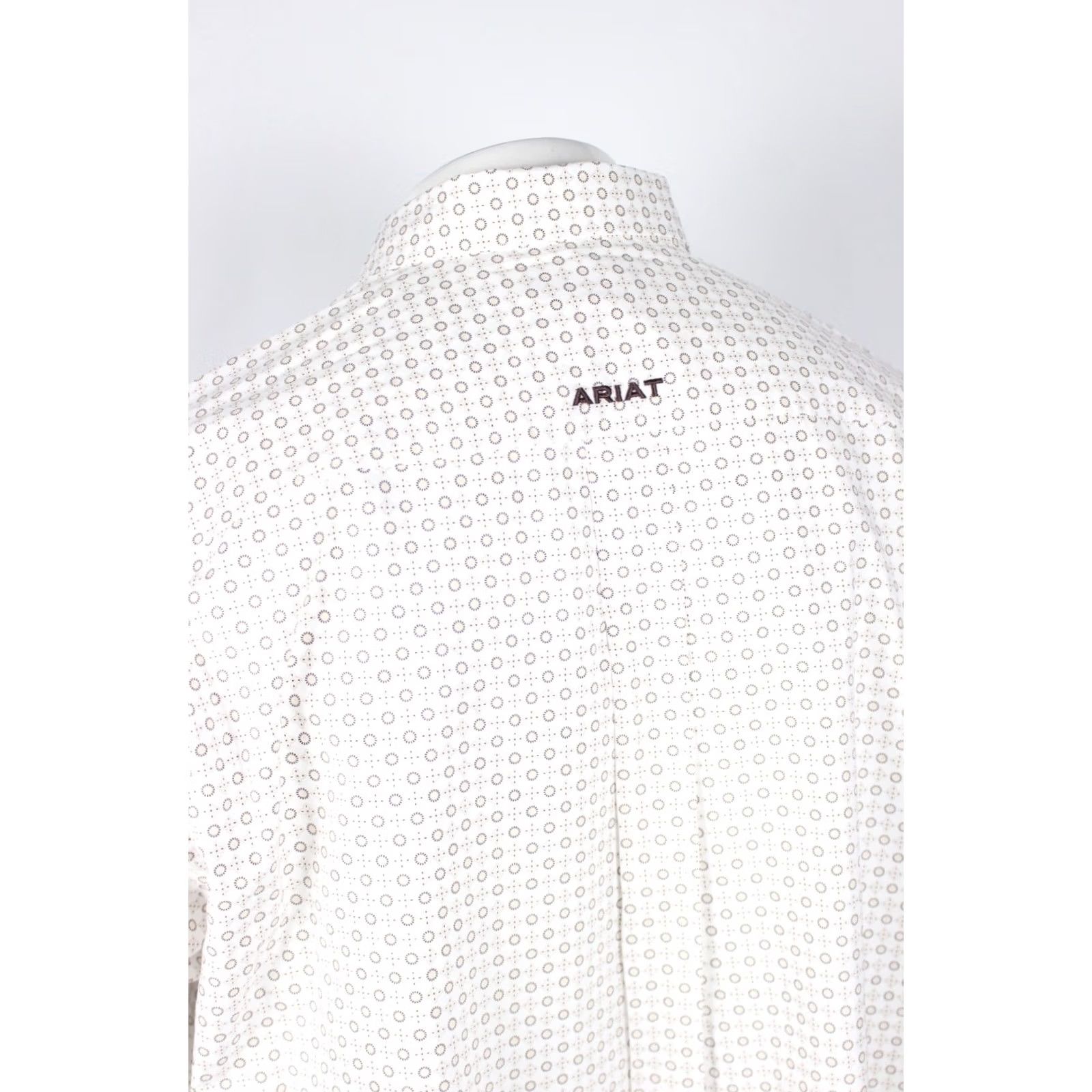 Ariat Ariat Men's Classic Fit Print Long Sleeve Button Shirt XXL Tall Malden White Size US XXL / EU 58 / 5 - 3 Thumbnail