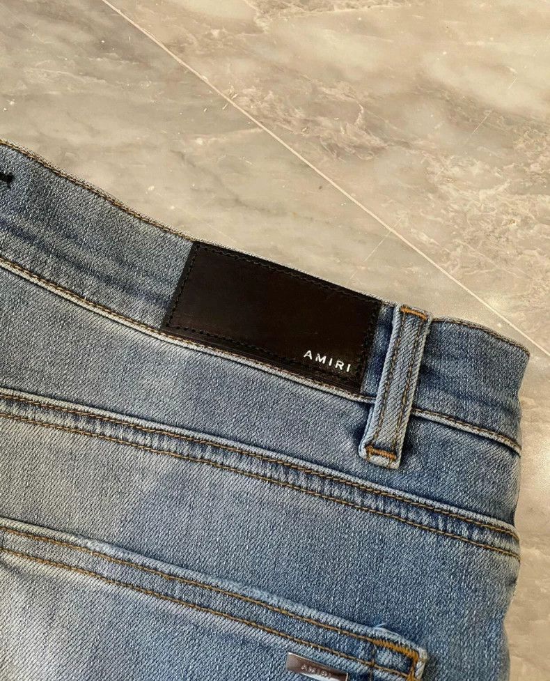 Amiri Amiri diverse distressed blue jeans Size US 36 / EU 52 - 3 Thumbnail