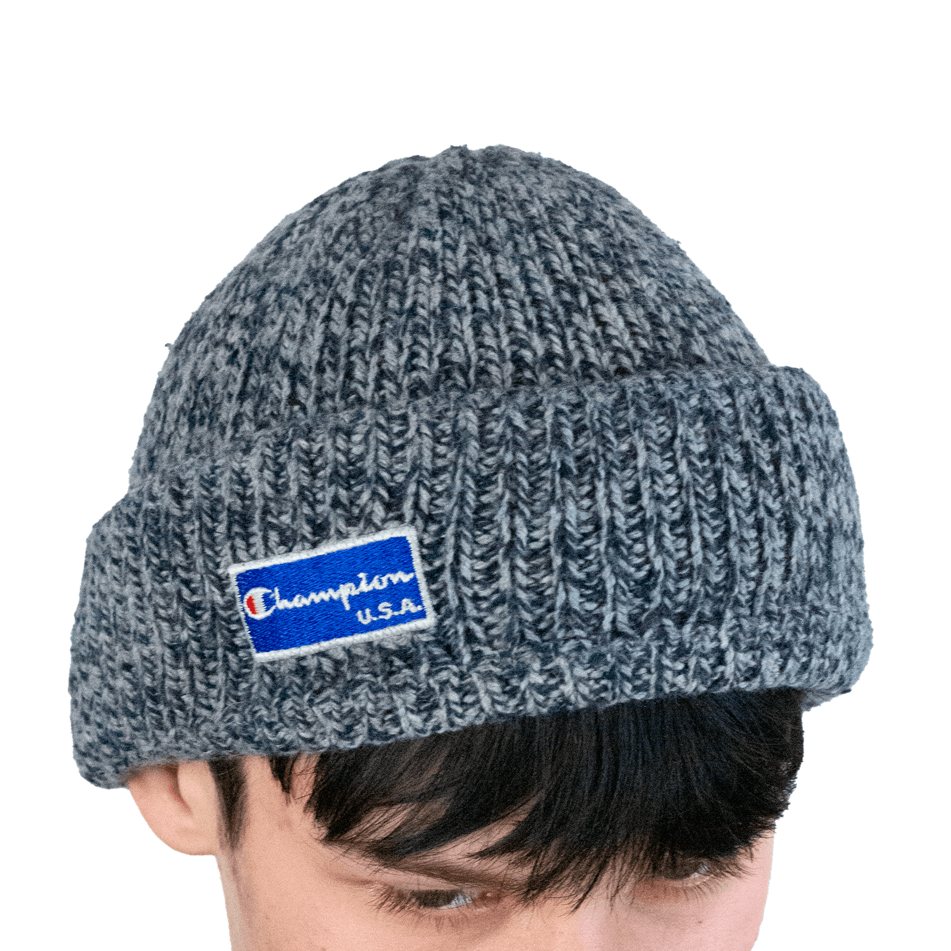 Champion Champion Vintage 00s knitted beanie Size ONE SIZE - 2 Thumbnail