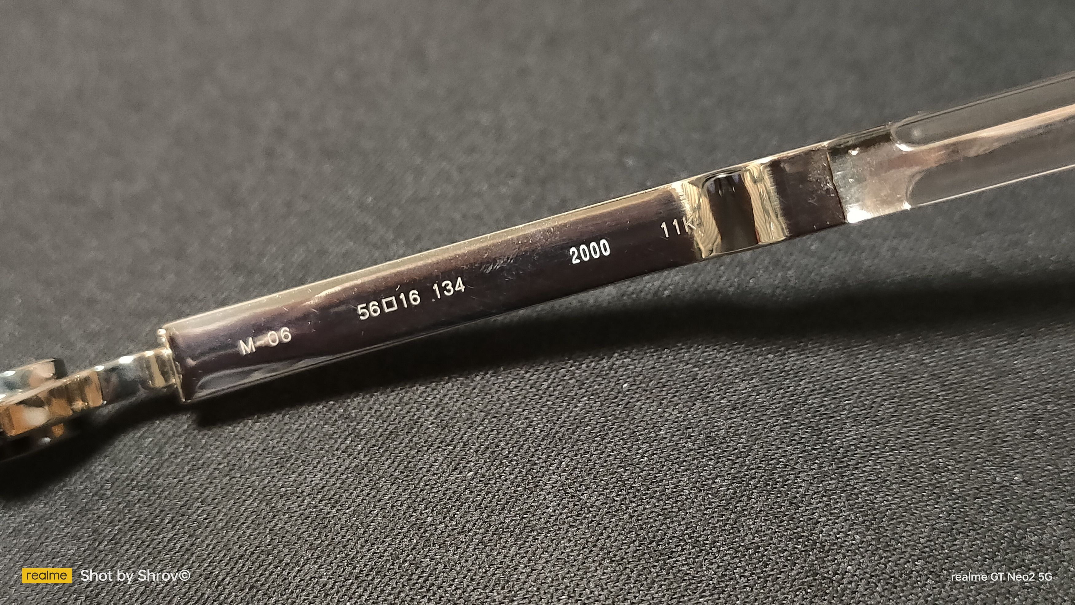 Other 999.9 FOUR NINES TITANIUM MODEL M-06 54-16-134 2000 11K Size ONE SIZE - 7 Thumbnail