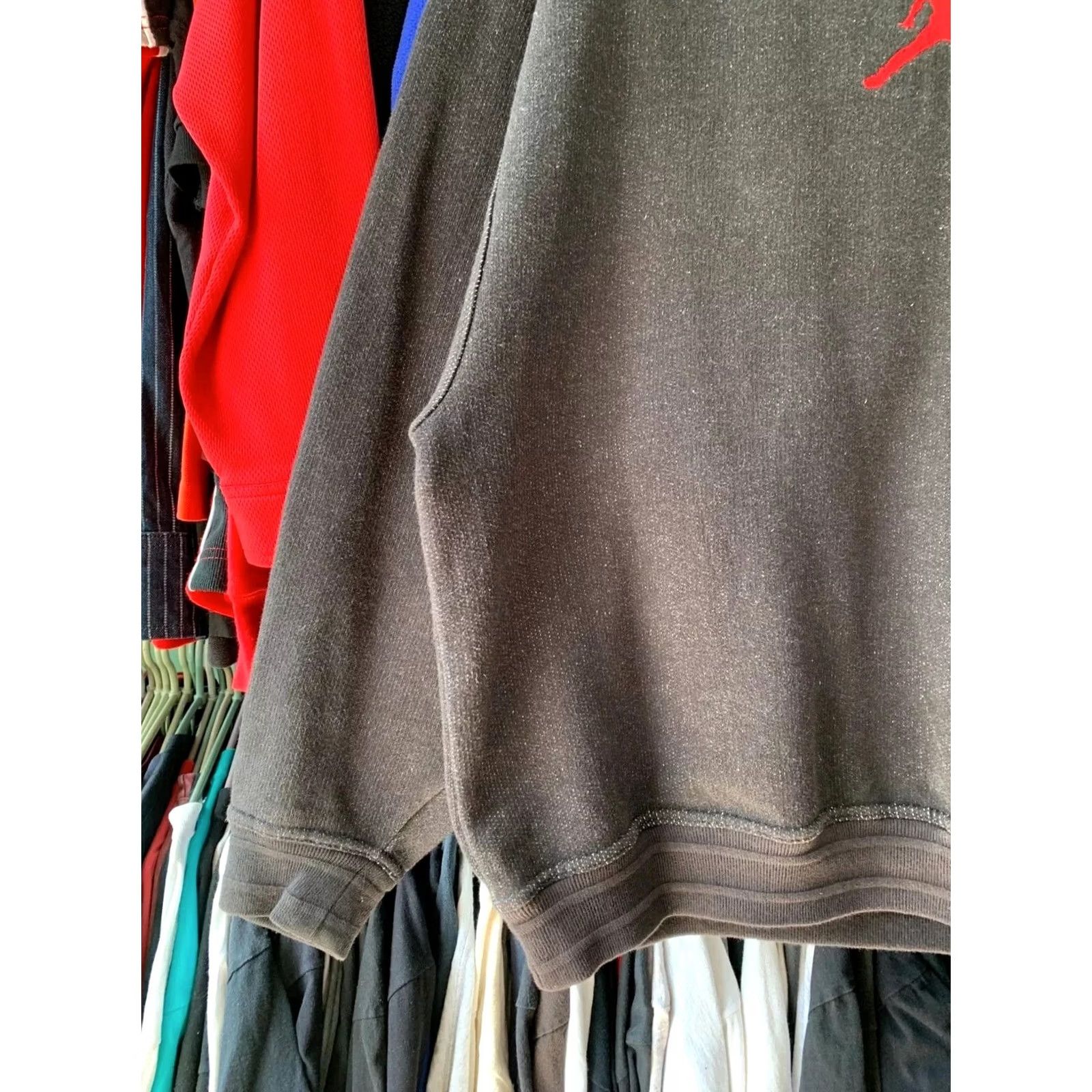 Jordan Brand VINTAGE NIKE AIR JORDAN JUMPMAN BLACK SWEATSHIRT MEN L Size US L / EU 52-54 / 3 - 4 Thumbnail