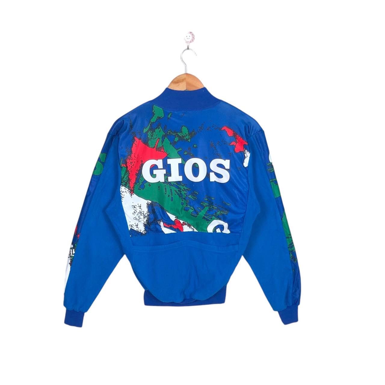 Vintage Vintage Gios Cycling Full Zipper Jacket Size US M / EU 48-50 / 2 - 2 Thumbnail