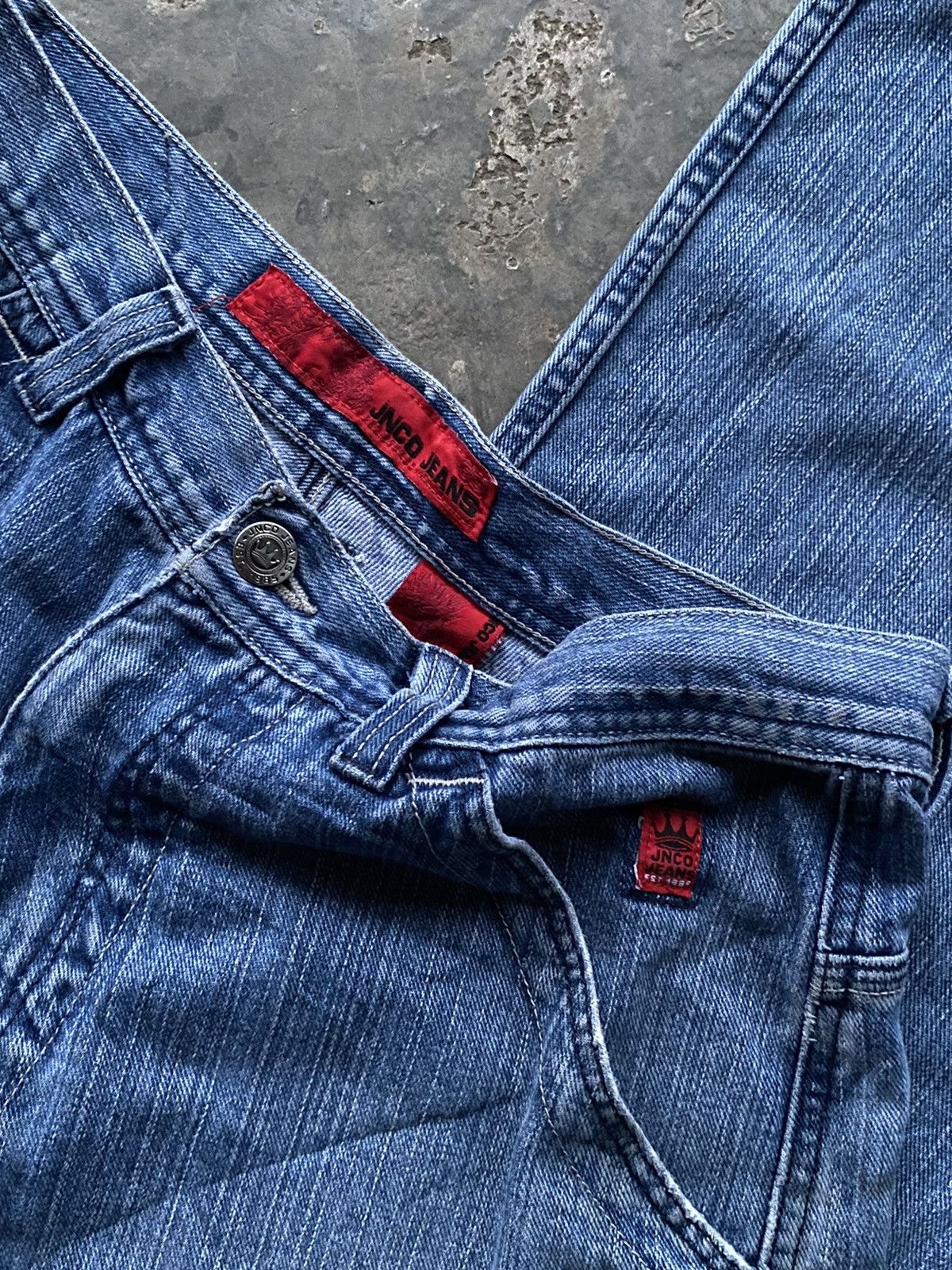 JNCO Jnco 85 eagle Buzzard Wide leg Size US 33 - 3 Thumbnail