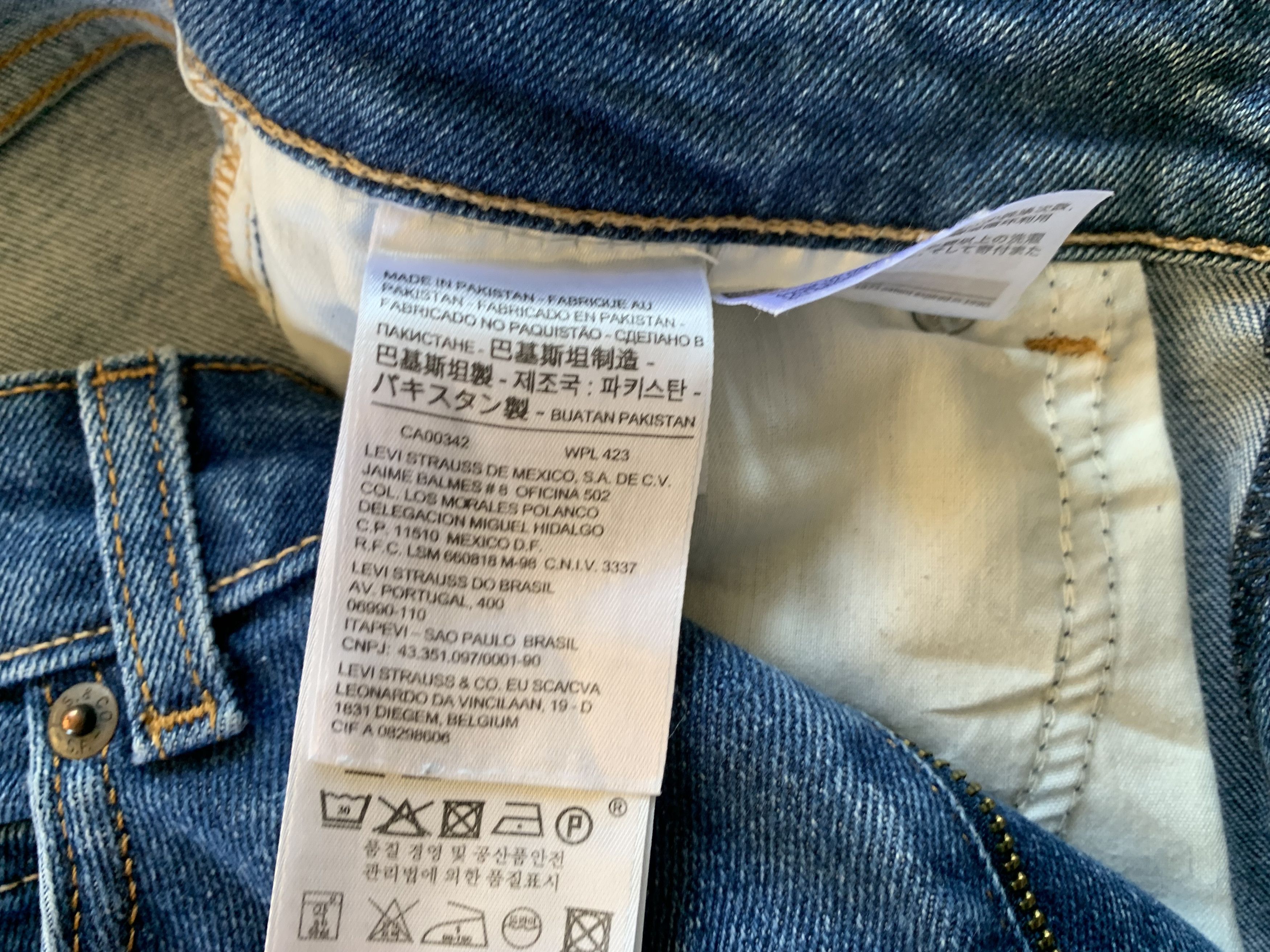 Levi's × Vintage Women’s Levis 721 Vintage High Rise Skinny Jeans Size 28" / US 6 / IT 42 - 9 Thumbnail
