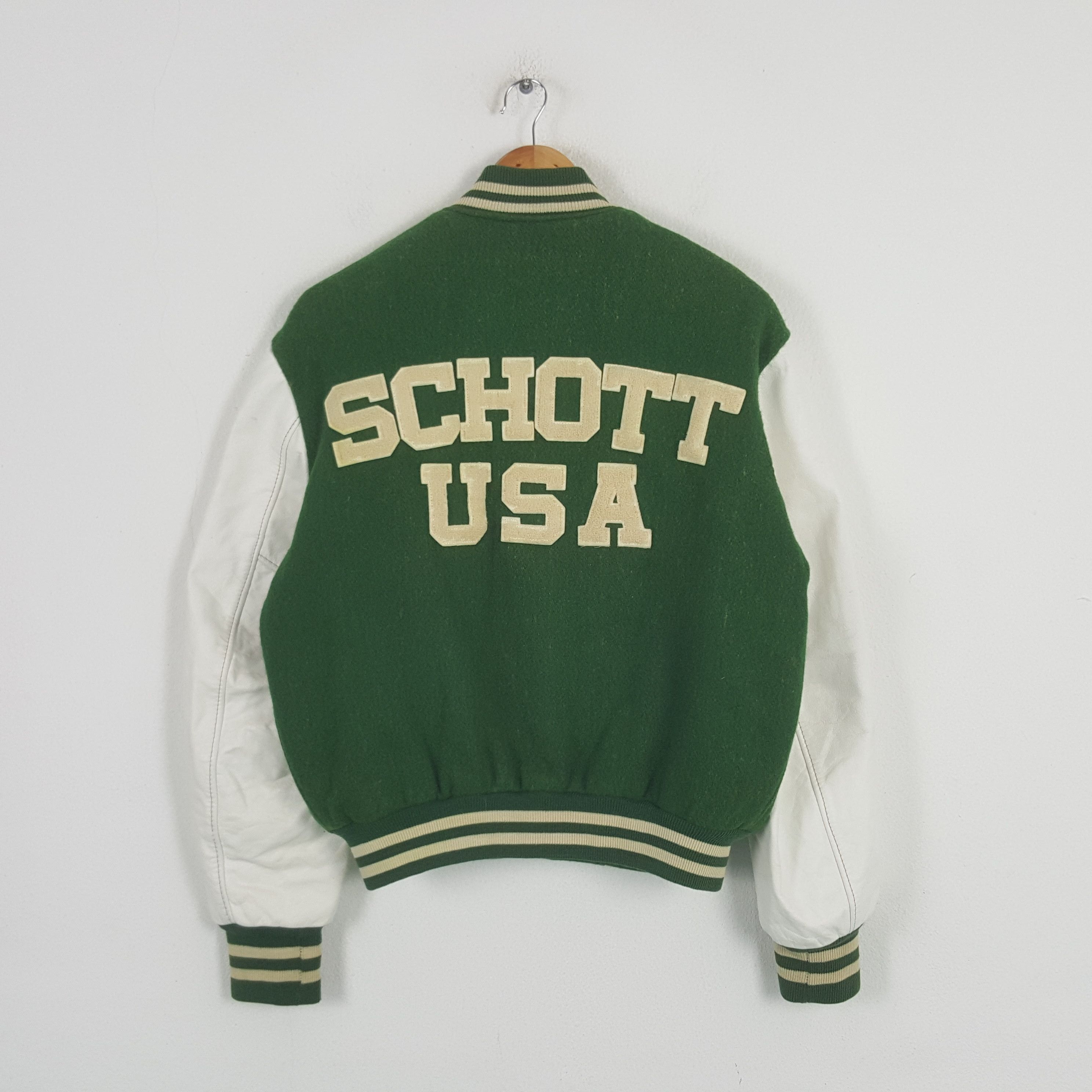 Schott Vintage Schott USA American Sports Varsity Jacket C292N18 Size US M / EU 48-50 / 2 - 1 Thumbnail